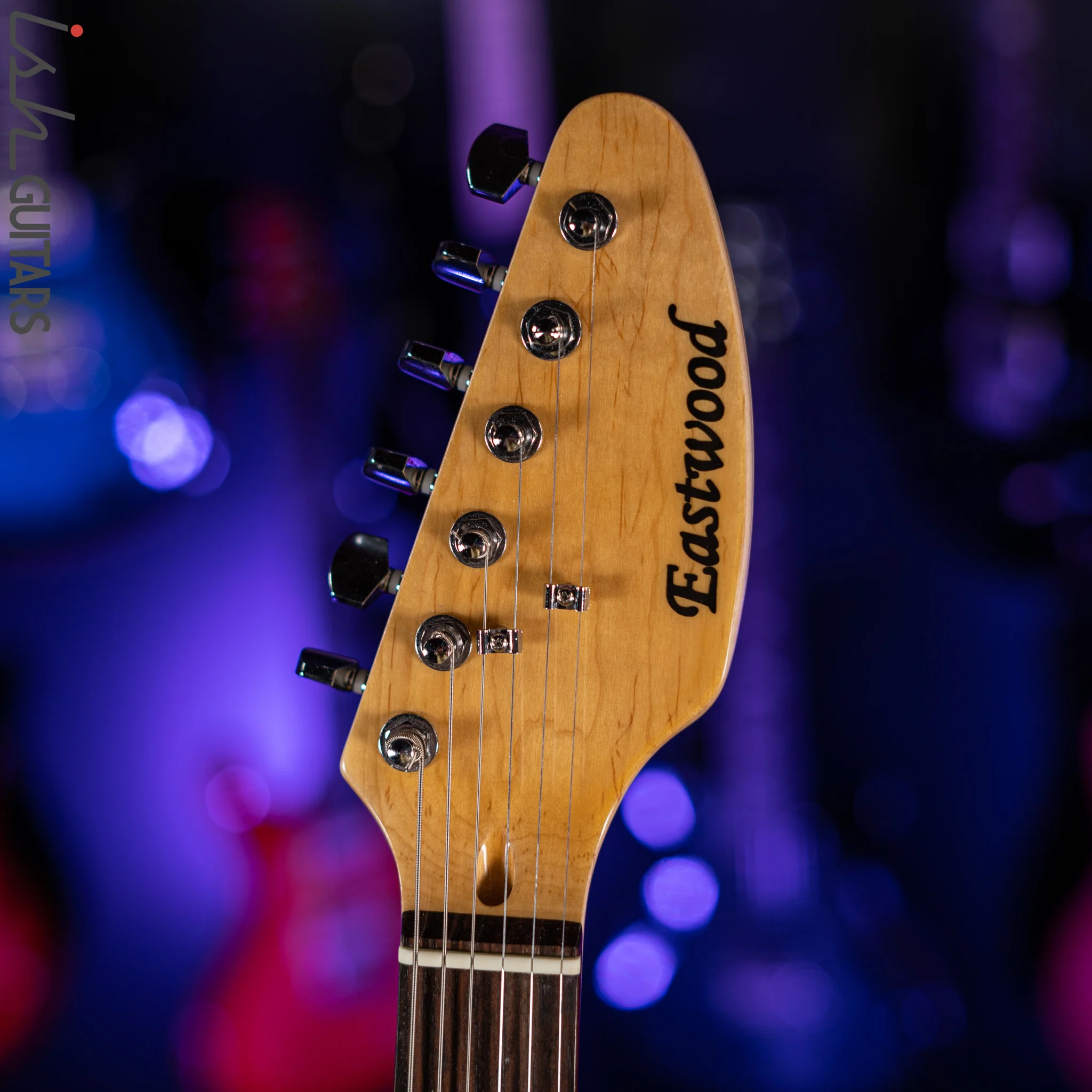 2000s Eastwood VG6 Red Burst - Image 5