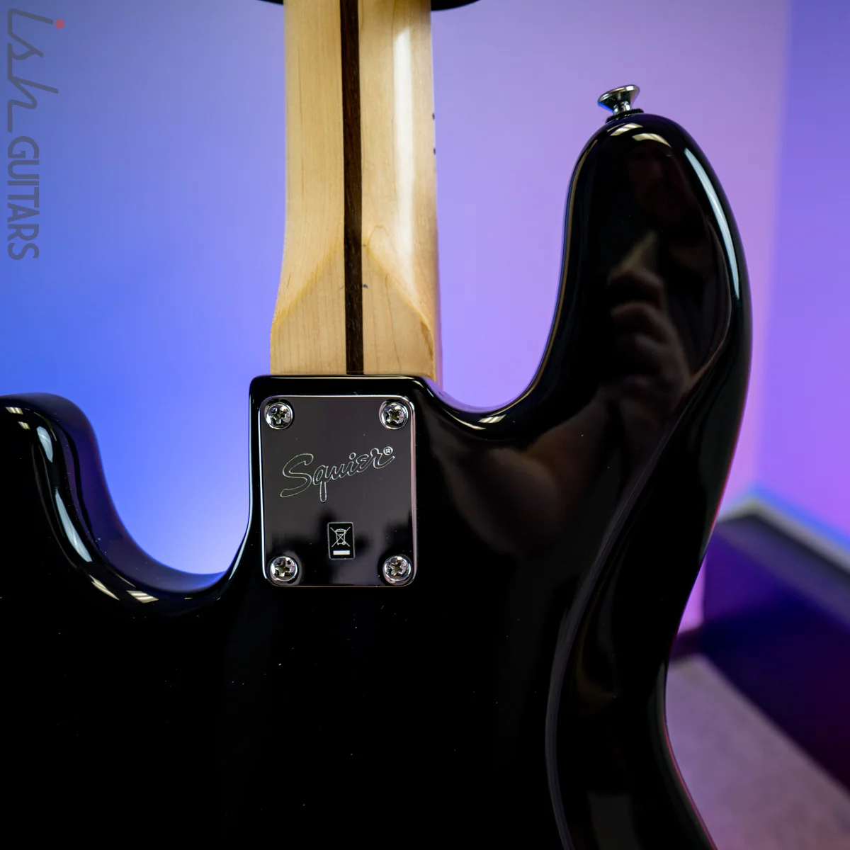 2000's Squier Vintage Modified Jazz Bass '77 Black - Image 10