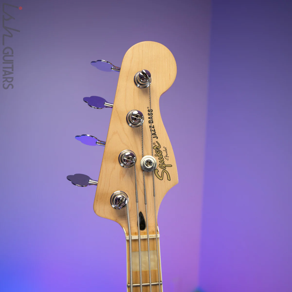 2000's Squier Vintage Modified Jazz Bass '77 Black - Image 7