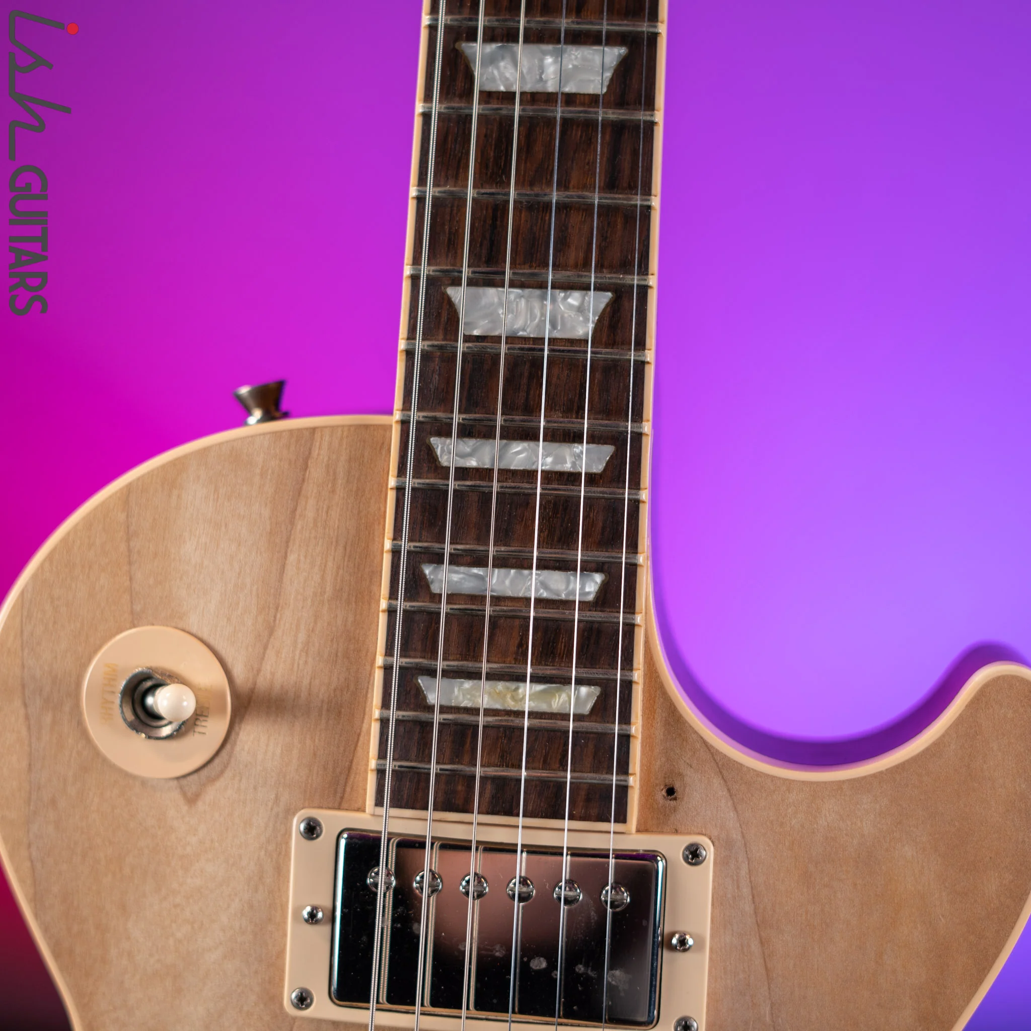 2001 Gibson Les Paul Standard Natural - Image 6
