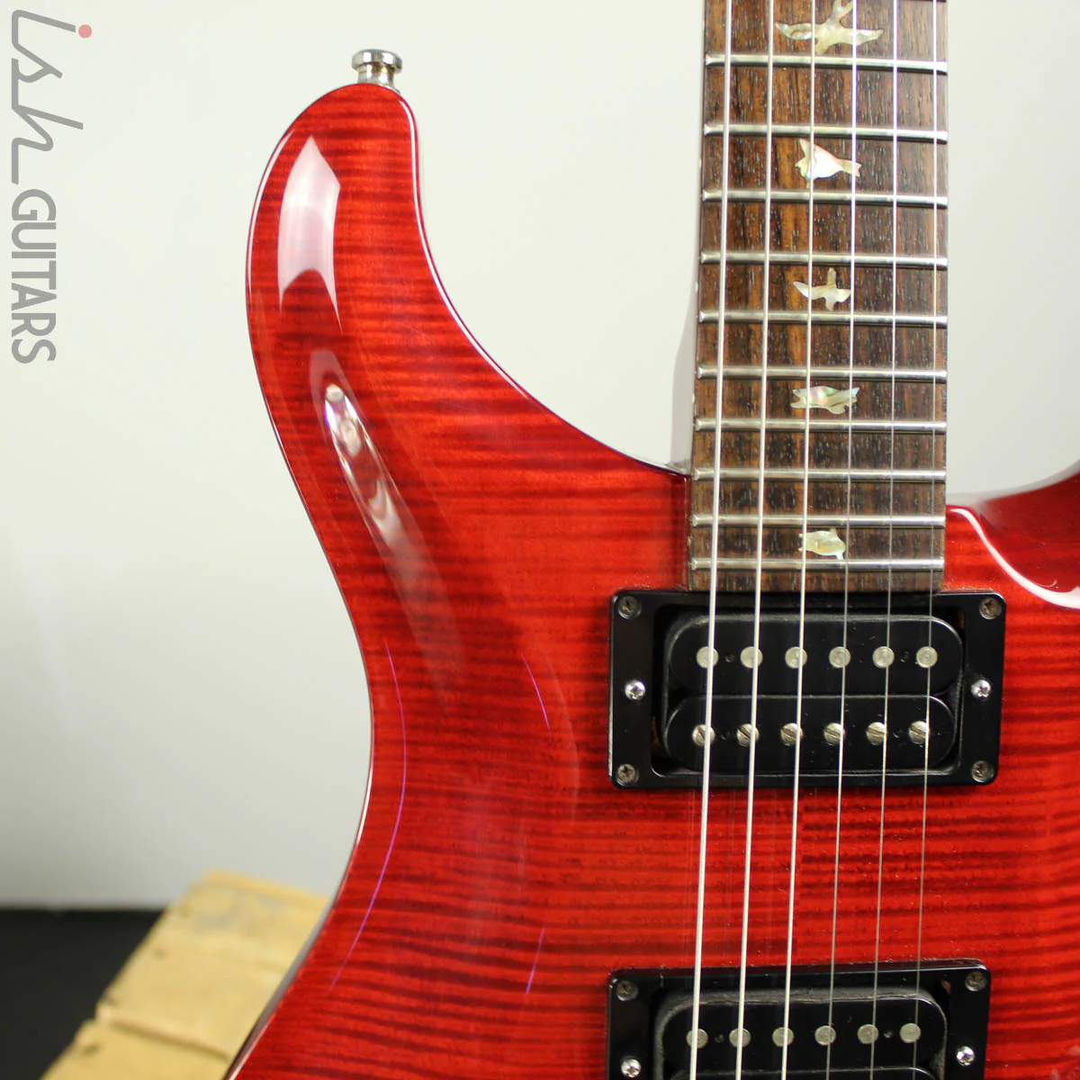 2001 Paul Reed Smith PRS Custom 24 10 Top Scarlet Red - Image 4