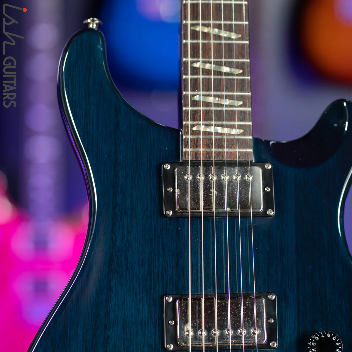 2001 PRS Santana SE Blue - Image 3