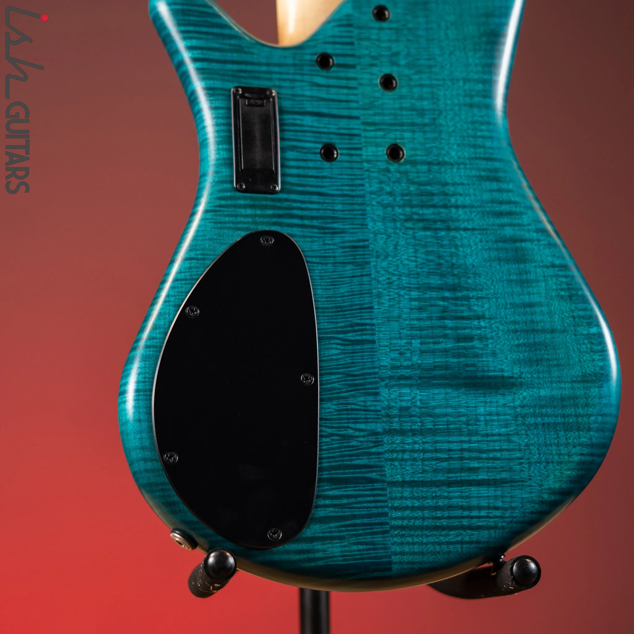 2001 Spector USA NS-JH6 #001 Peacock Blue Matte Owned by Stuart Spector - Image 11