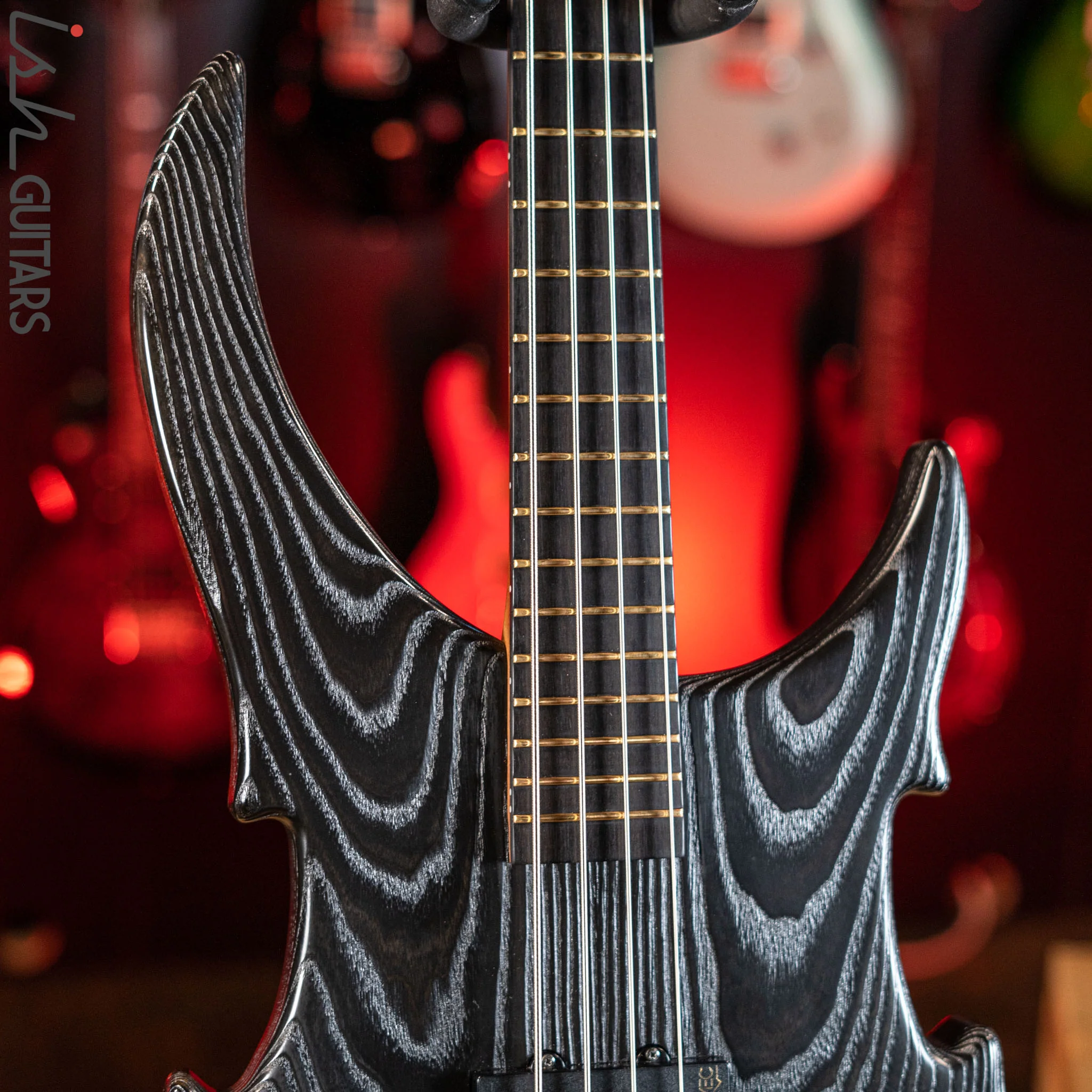 2001 Warwick Vampyre Dark Lord Black - Image 3