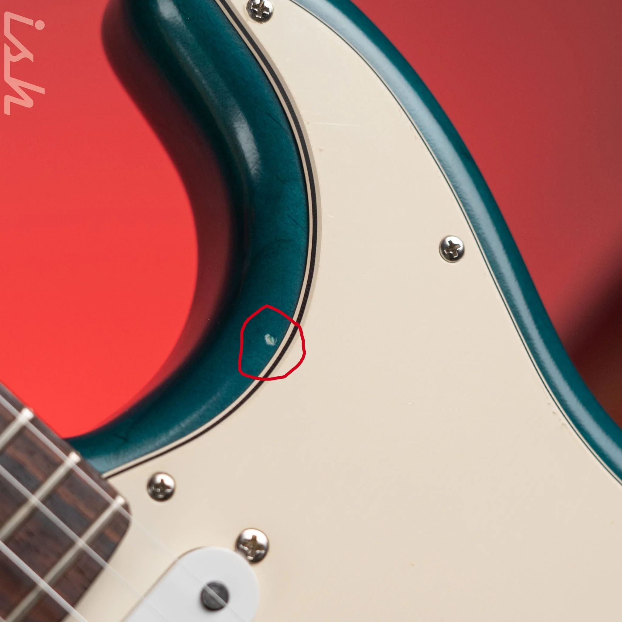 2002 Fender Highway One Stratocaster Transparent Satin Blue - Image 10