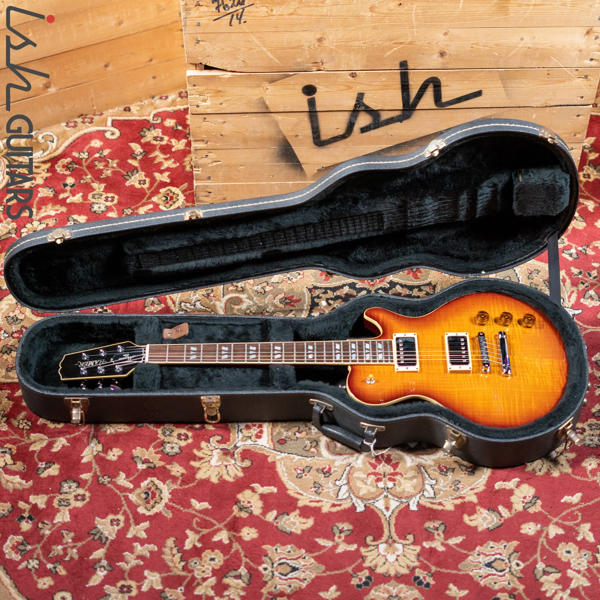 2002 Hamer Monaco Elite Tobacco Sunburst - Image 15
