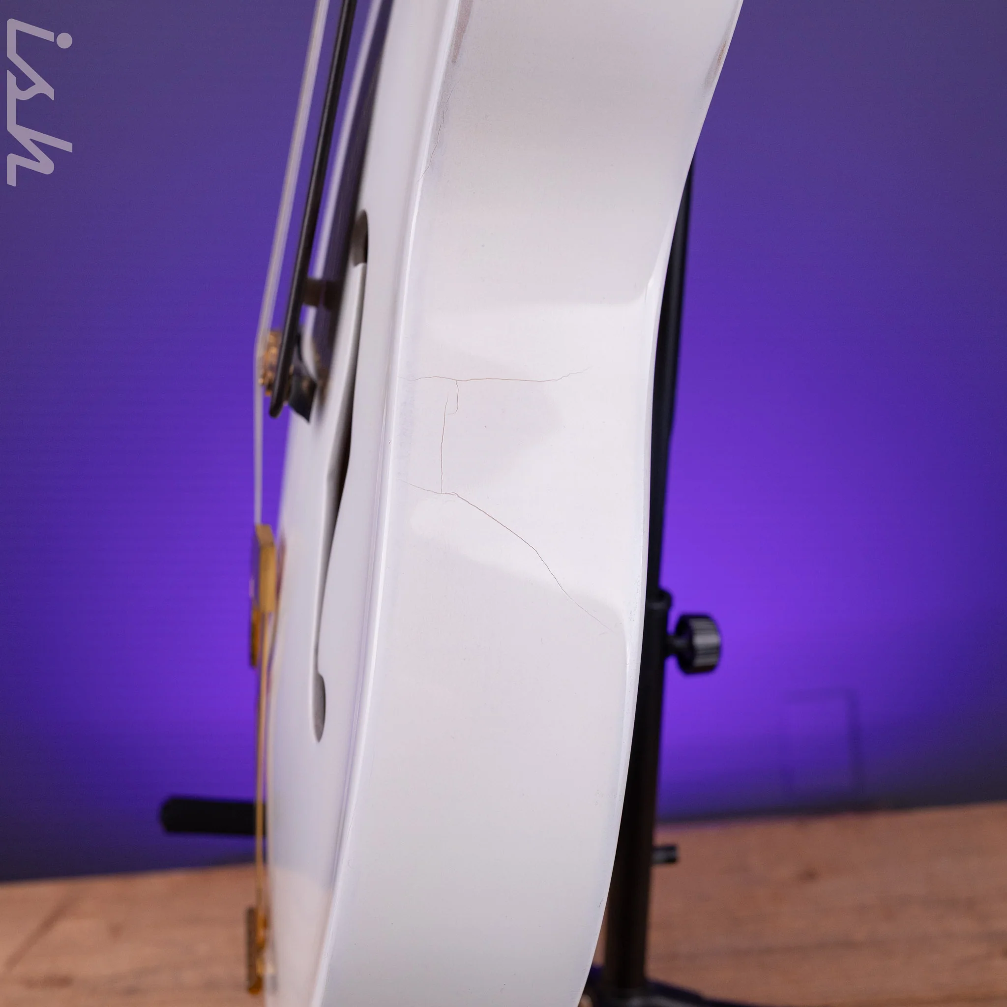 2002 Insalaco Archtop White - Image 9