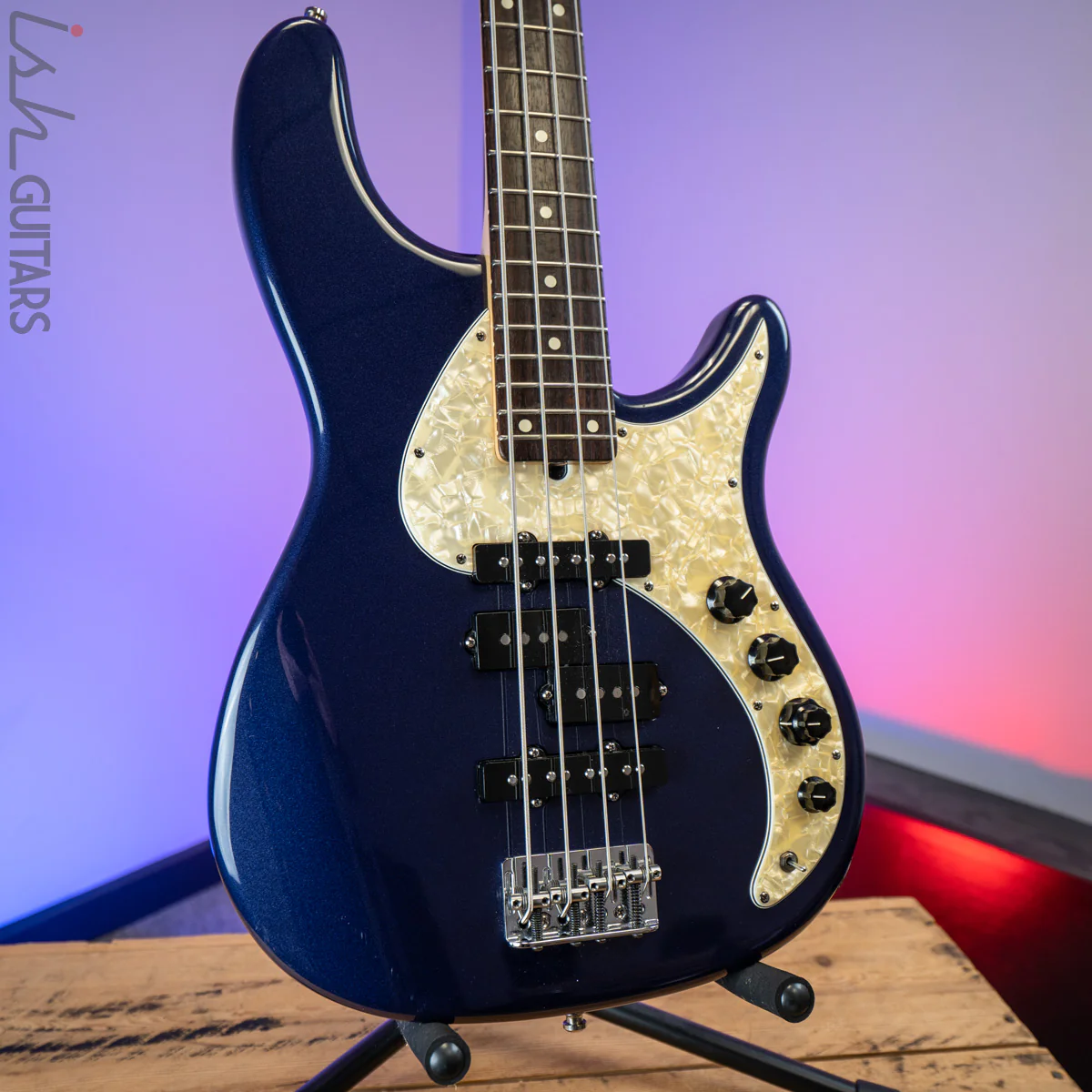 2003 Fender Stu Hamm Urge II Metallic Blue