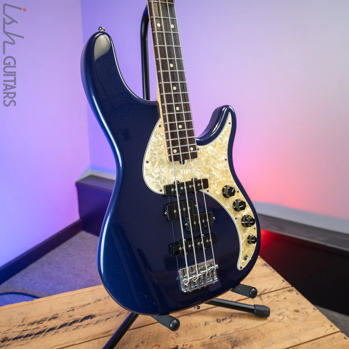 2003 Fender Stu Hamm Urge II Metallic Blue - Image 5