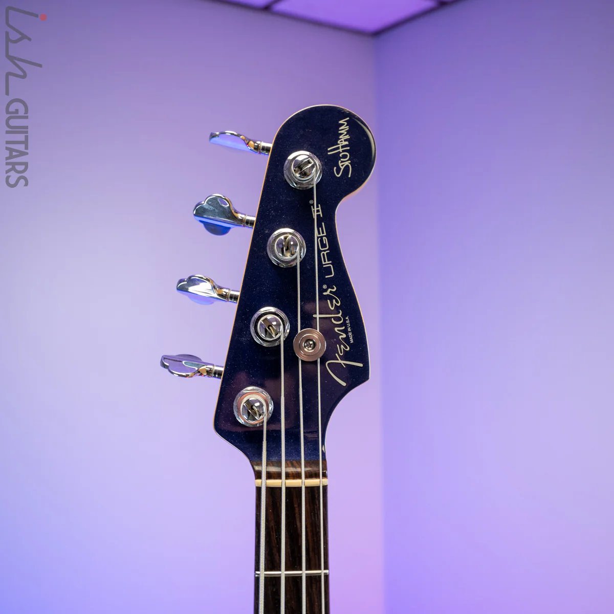 2003 Fender Stu Hamm Urge II Metallic Blue - Image 7