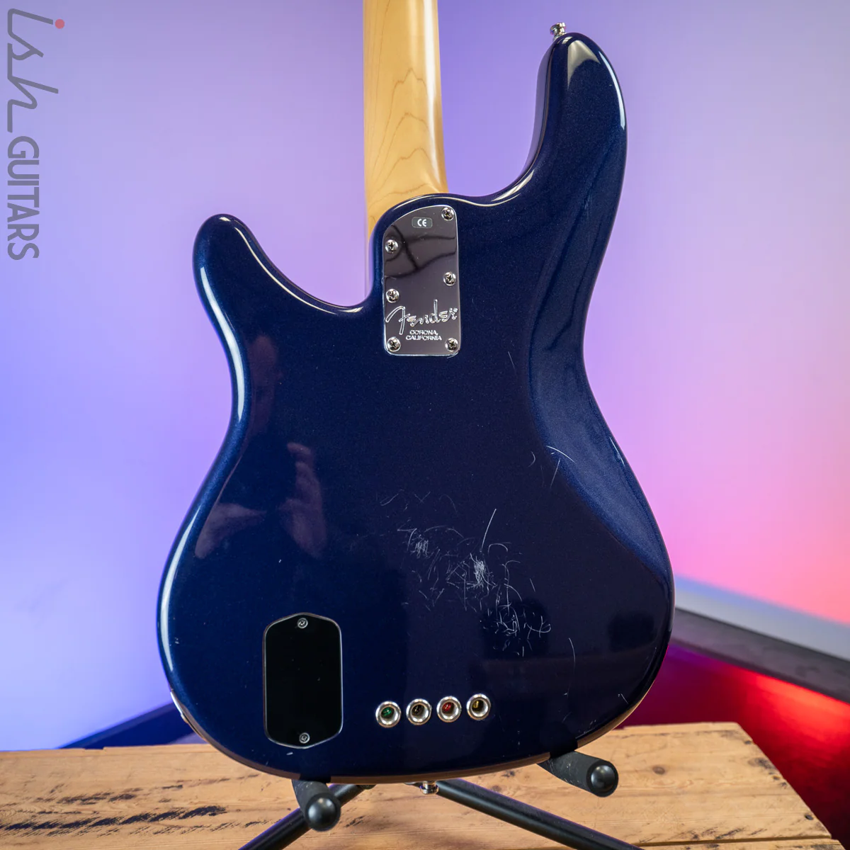 2003 Fender Stu Hamm Urge II Metallic Blue - Image 9