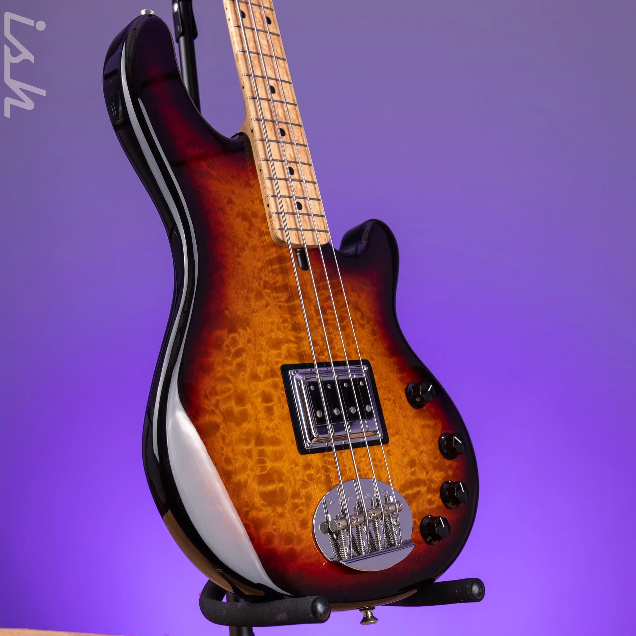 2003 Lakland 44-76 Sunburst Darkstar Pickup Darkglass Preamp - Image 3