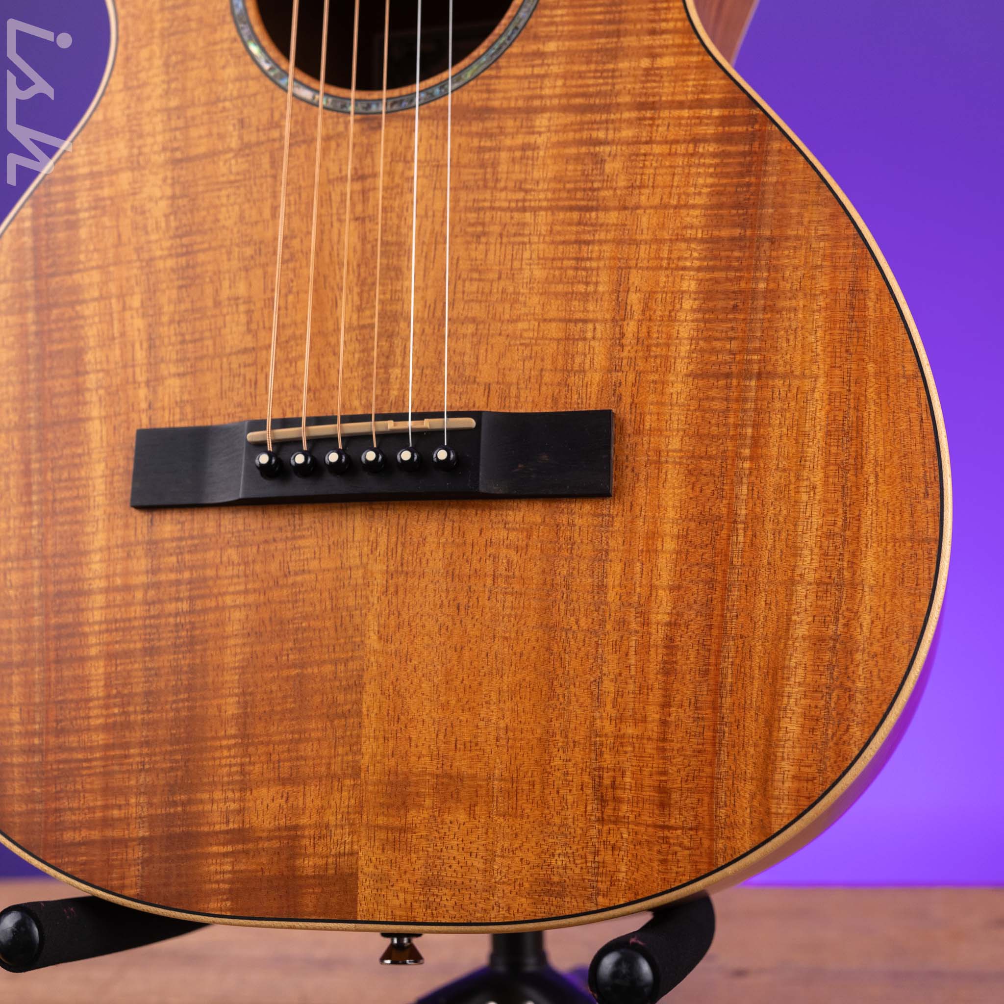 2003 Larrivee P-03K Koa Parlor Acoustic Guitar - Image 5