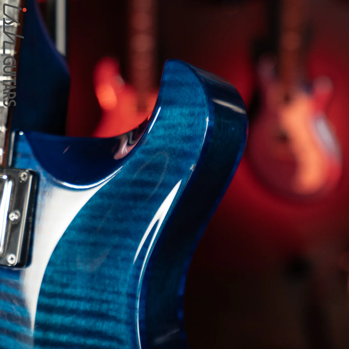 2003 PRS McCarty Hollowbody II Whale Blue 10 Top - Image 16