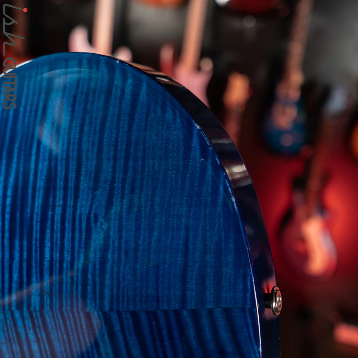 2003 PRS McCarty Hollowbody II Whale Blue 10 Top - Image 18