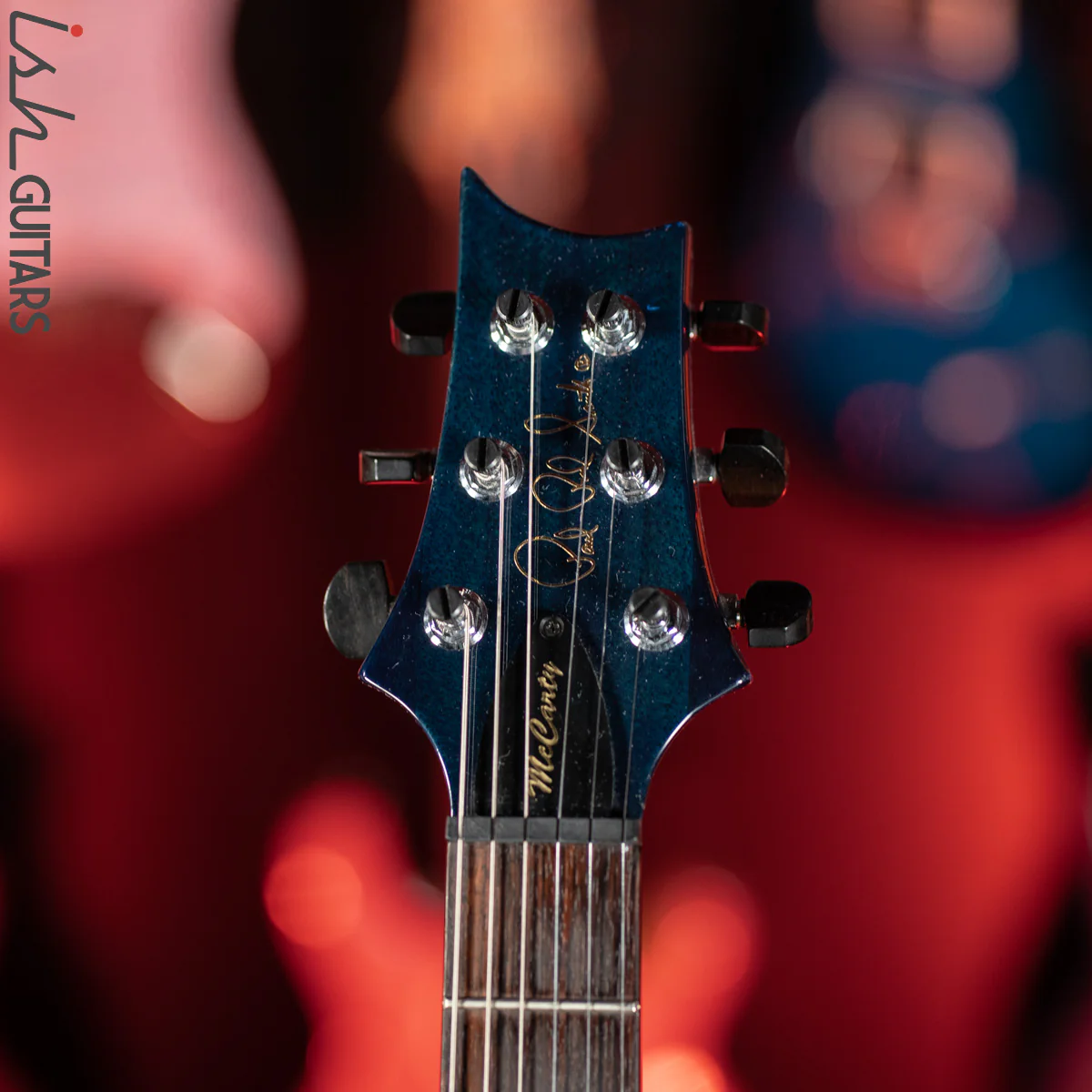 2003 PRS McCarty Hollowbody II Whale Blue 10 Top - Image 6