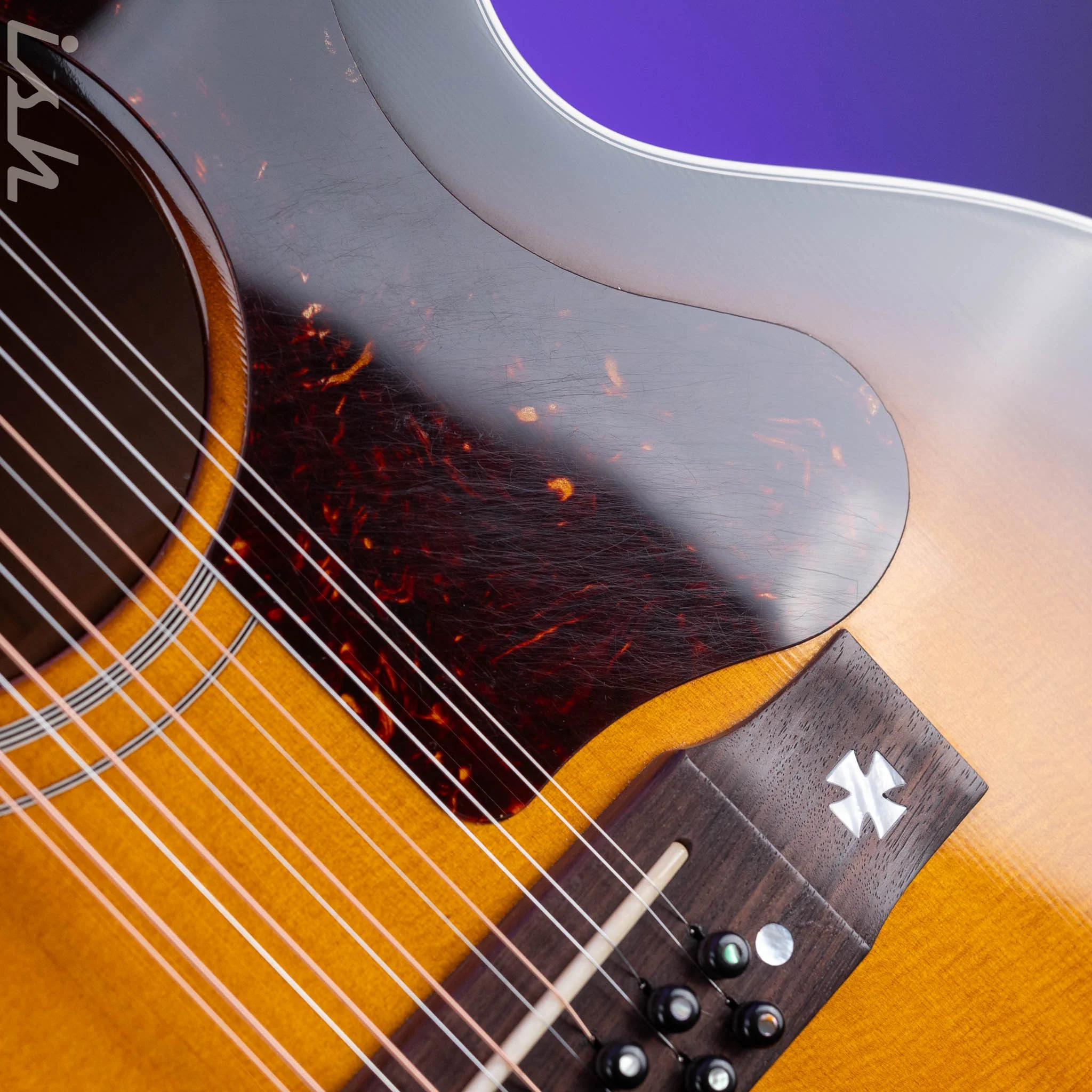 2004 Gibson J-185 12-String Sunburst - Image 7