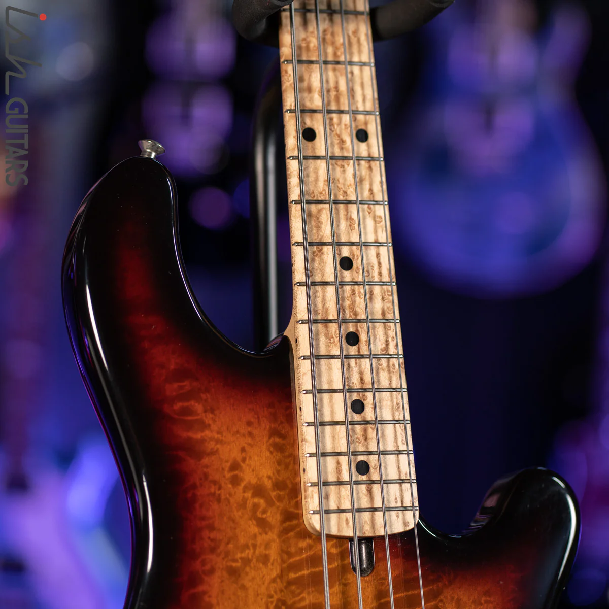 2004 Lakland 44-76 Sunburst Darkstar Pickup Darkglass Preamp - Image 5