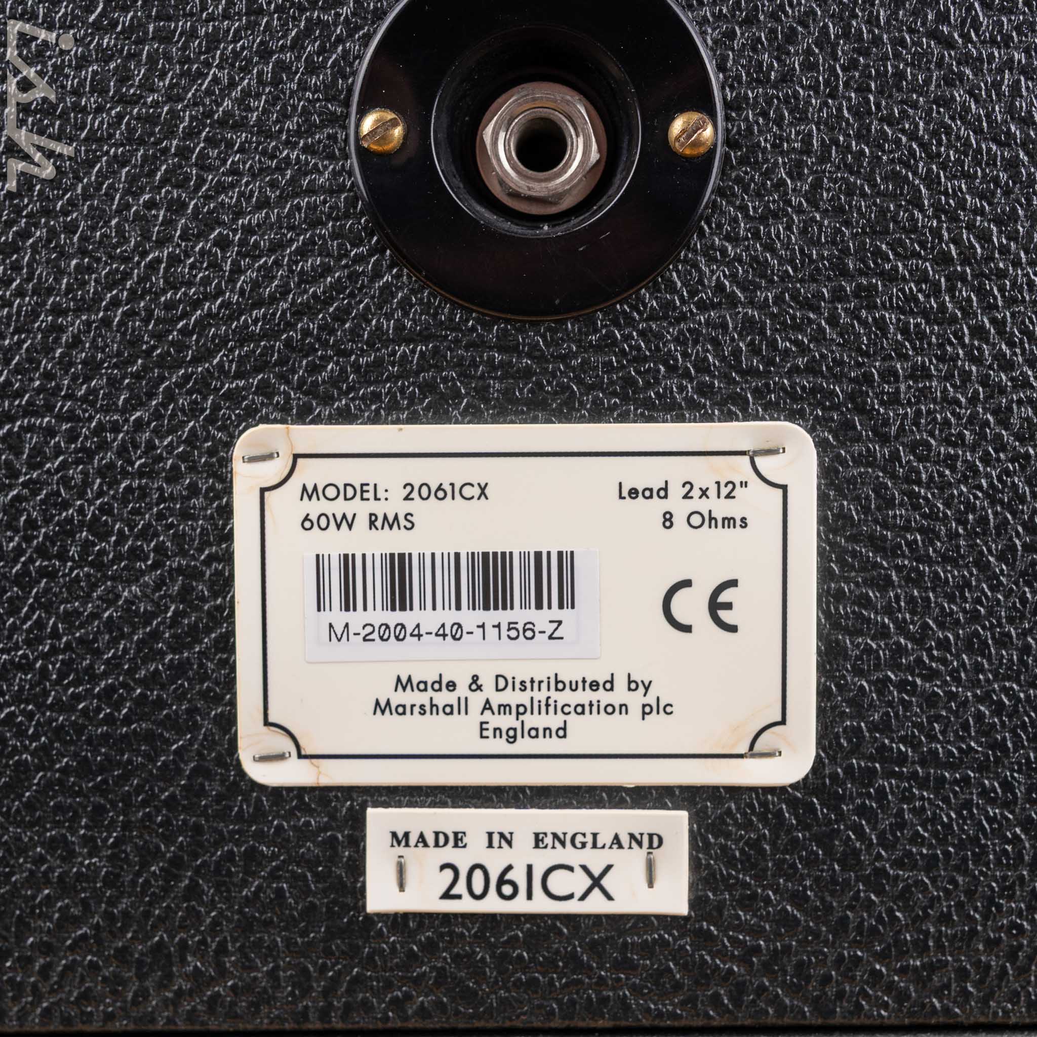 2004 Marshall 2061CX Lead 2x12 Cab - Image 6