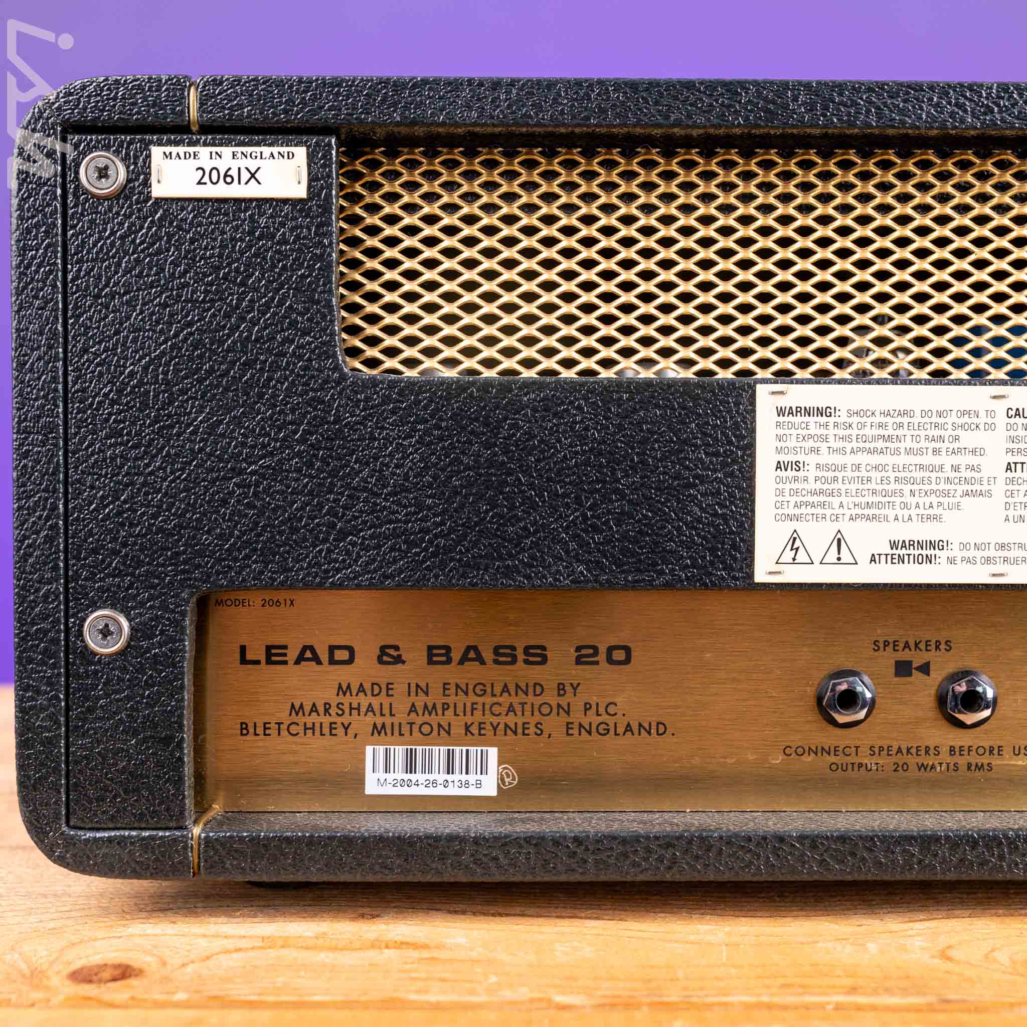2004 Marshall JMP Lead & Bass 20 - Image 7
