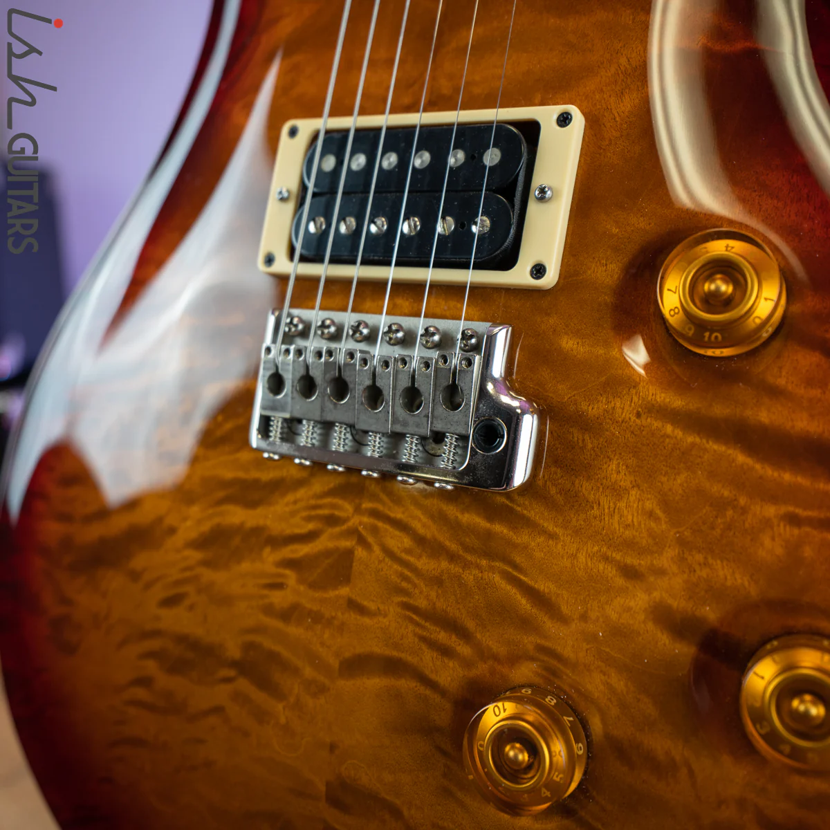 2004 Paul Reed Smith PRS Custom 24 10 Top Cherry Burst - Image 14