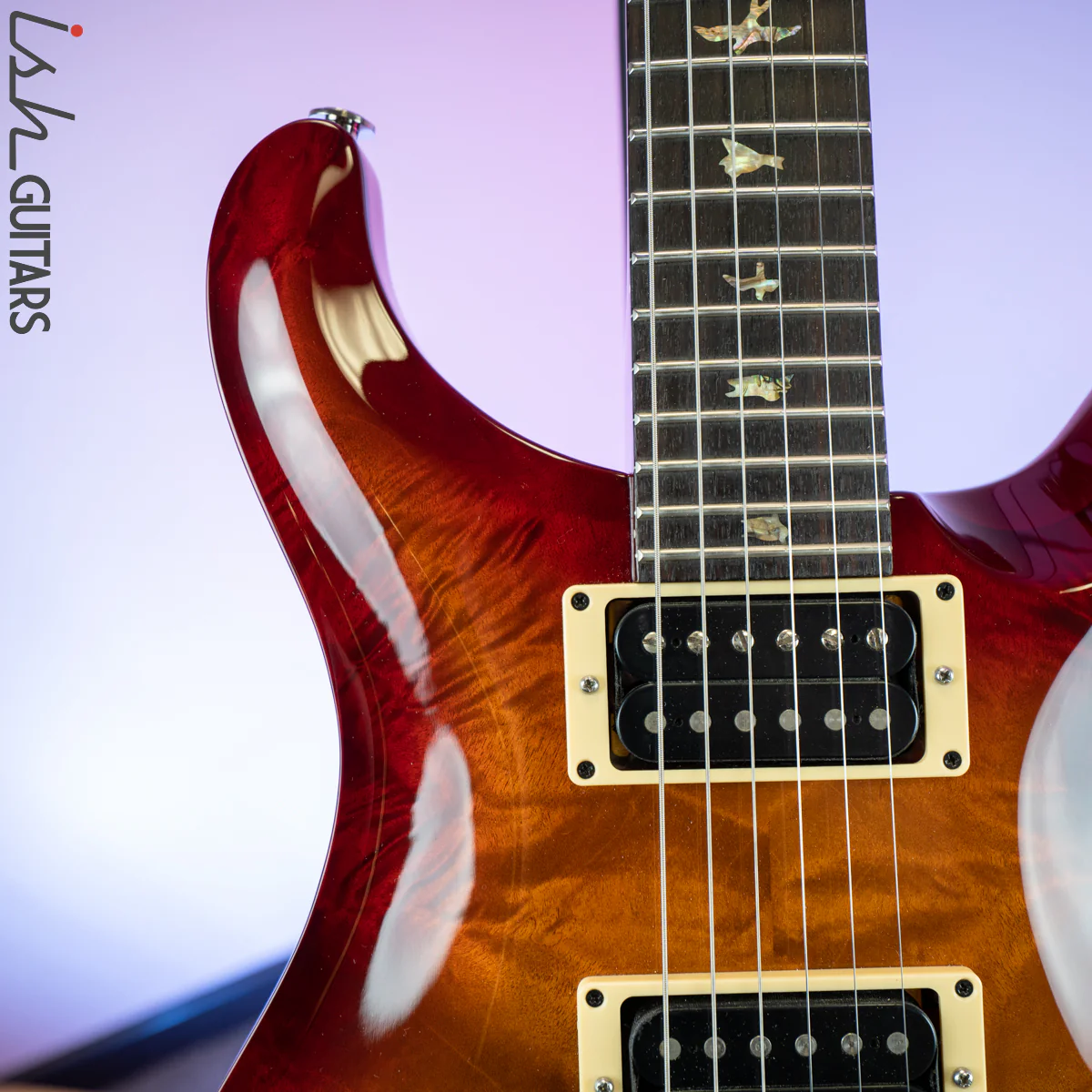 2004 Paul Reed Smith PRS Custom 24 10 Top Cherry Burst - Image 3