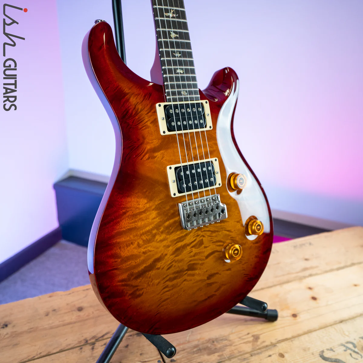 2004 Paul Reed Smith PRS Custom 24 10 Top Cherry Burst - Image 5