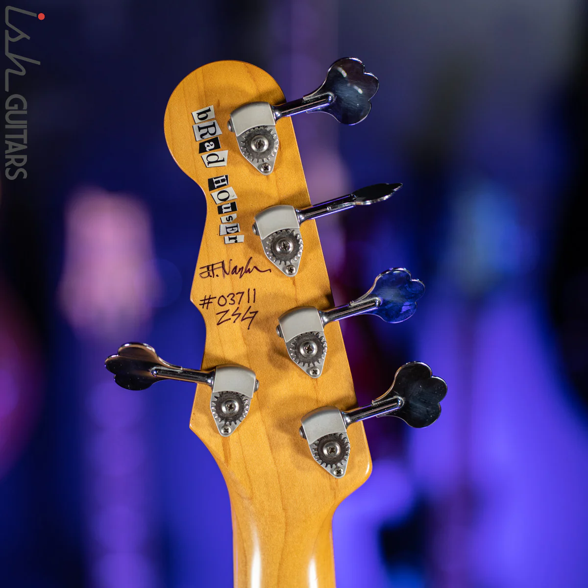 2004 Reverend Brad Houser 5-String Bass Red Mahogany - Image 14