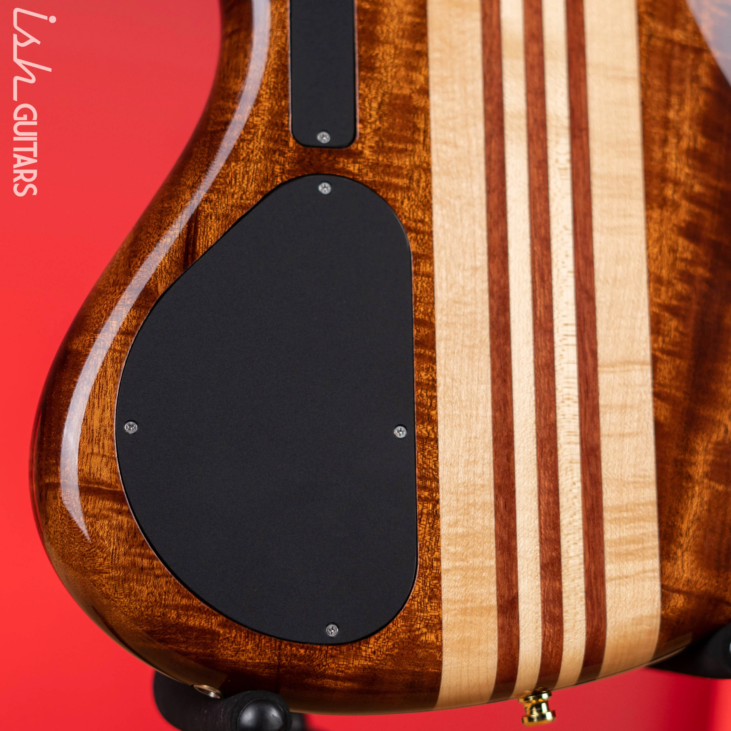 2005 Alembic Rogue 5-String Bass Natural - Image 12