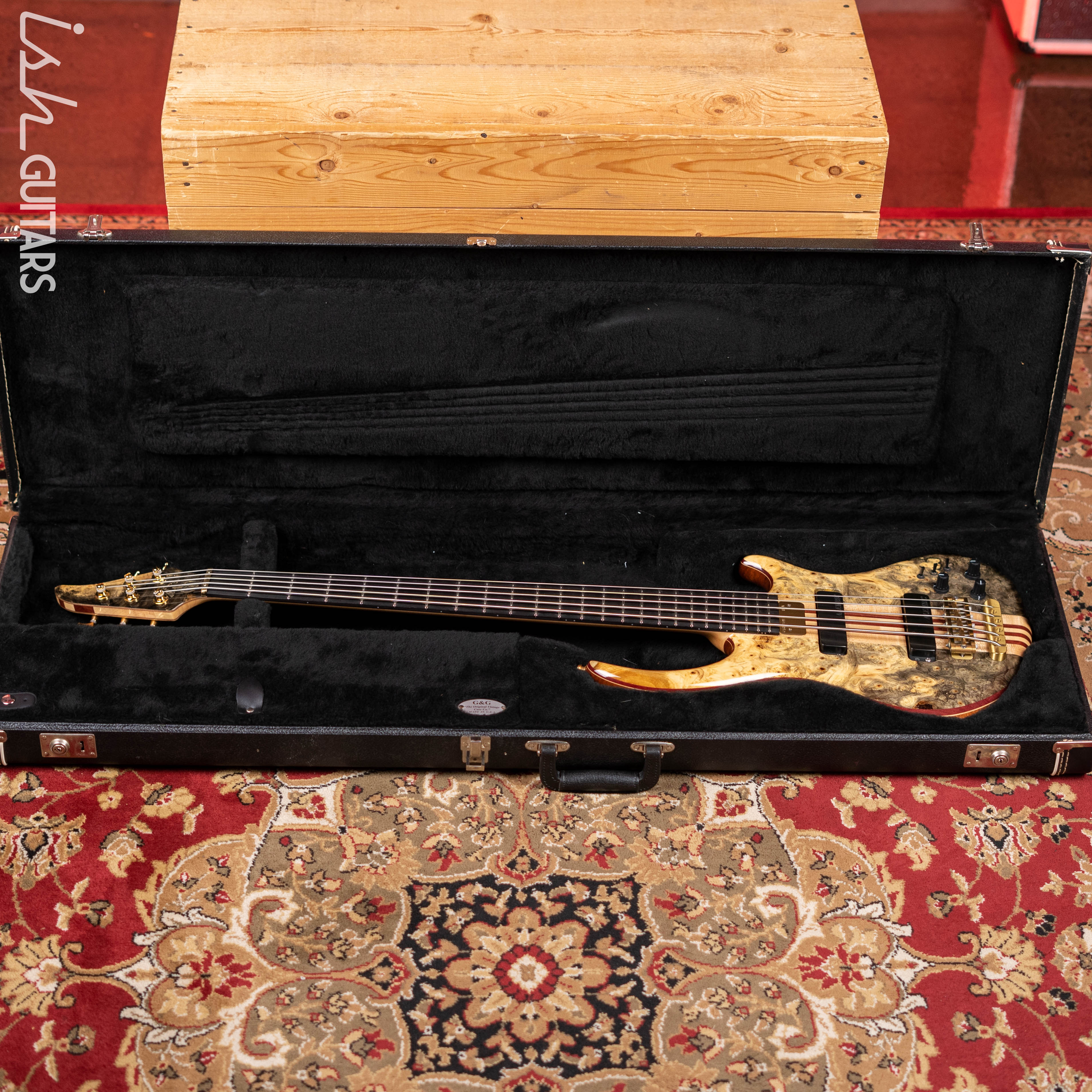 2005 Alembic Rogue 5-String Bass Natural - Image 16