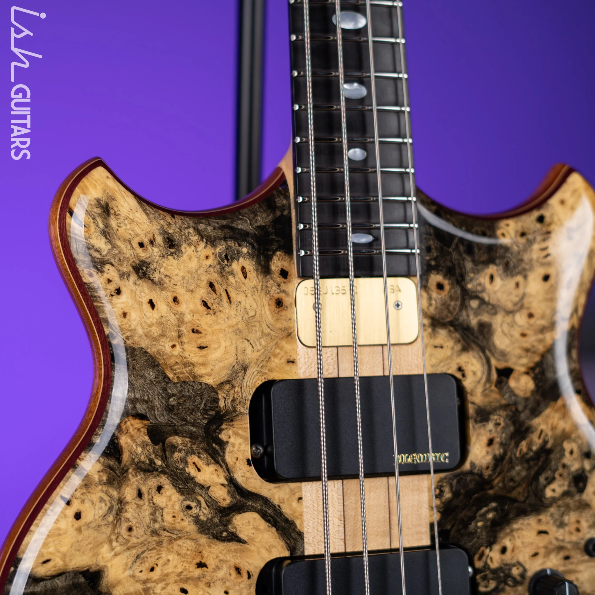 2005 Alembic Stanley Clarke Signature Natural - Image 3