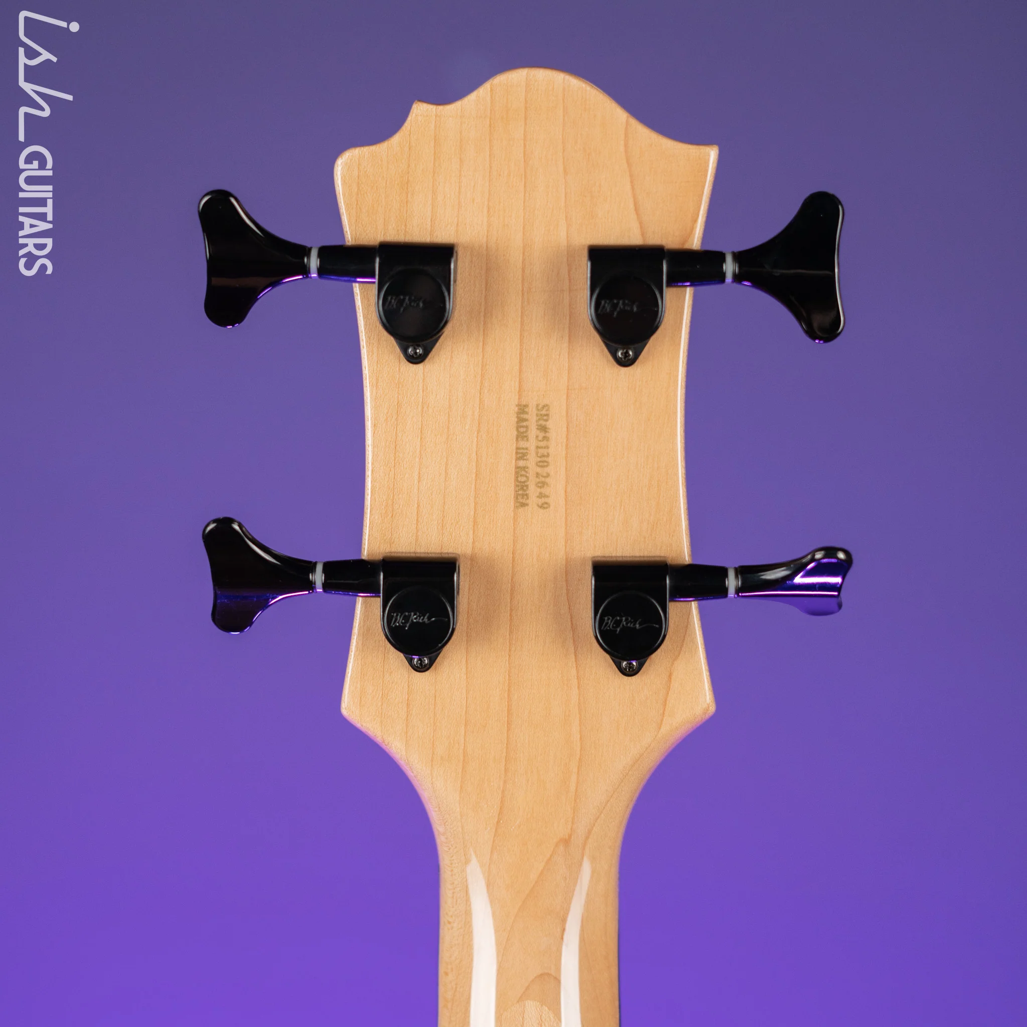 2005 BC Rich Mockingbird NJ Series Bass Guitar Natural - Image 11