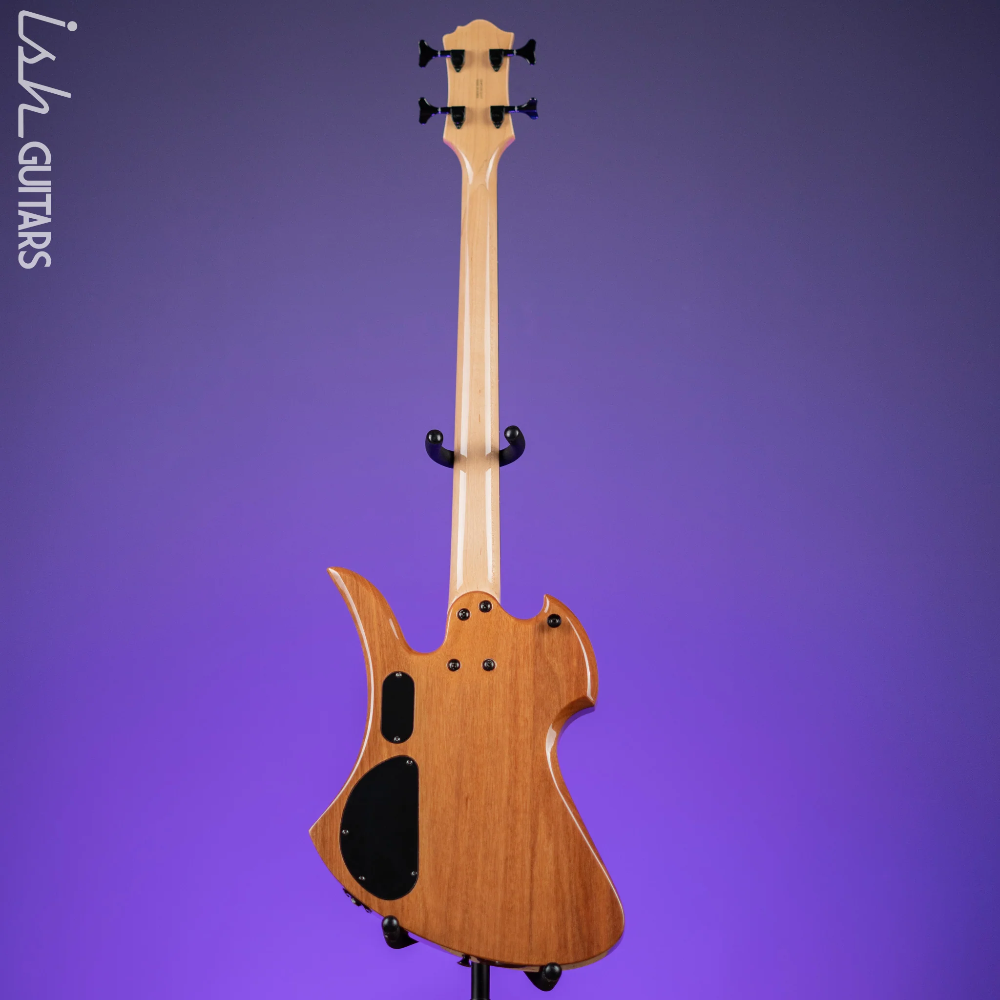 2005 BC Rich Mockingbird NJ Series Bass Guitar Natural - Image 6