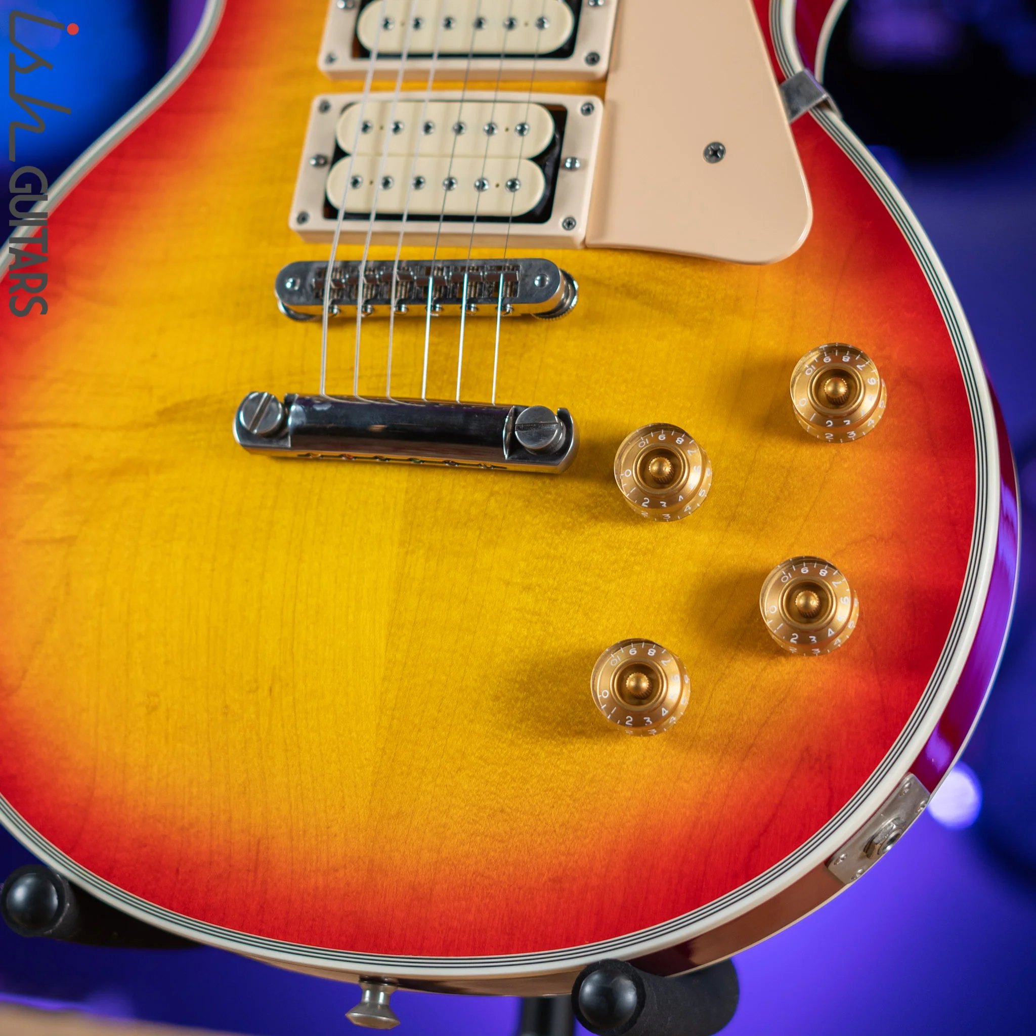 2005 Gibson Custom Shop Les Paul Cherry Sunburst - Ace Frehley Inspired - Image 4