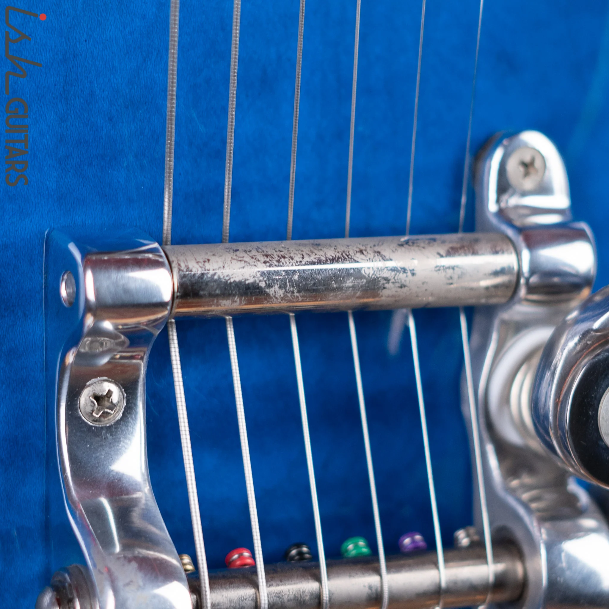 2005 Heritage H-550 David Paul Signature Translucent Blue - Image 13