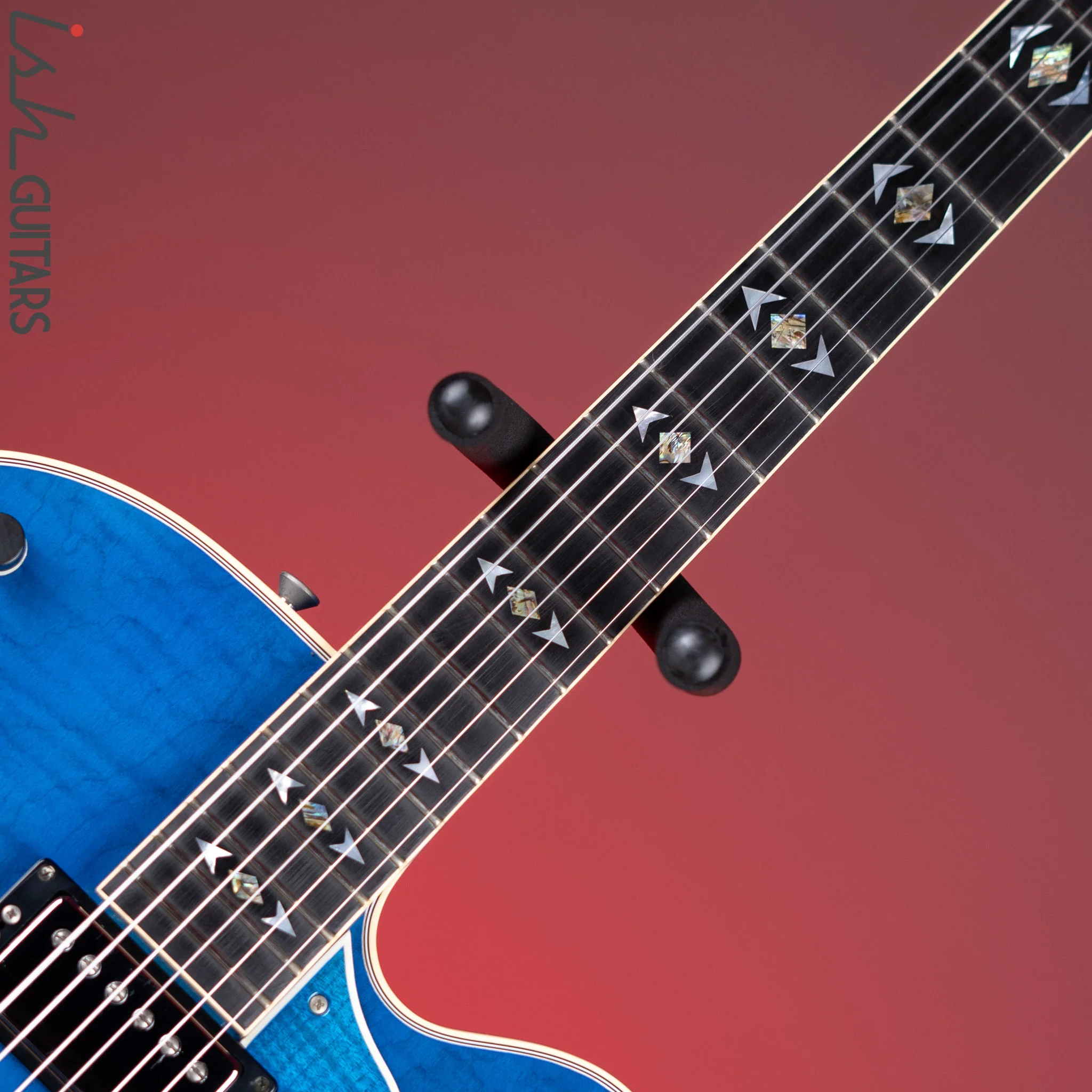 2005 Heritage H-550 David Paul Signature Translucent Blue - Image 6