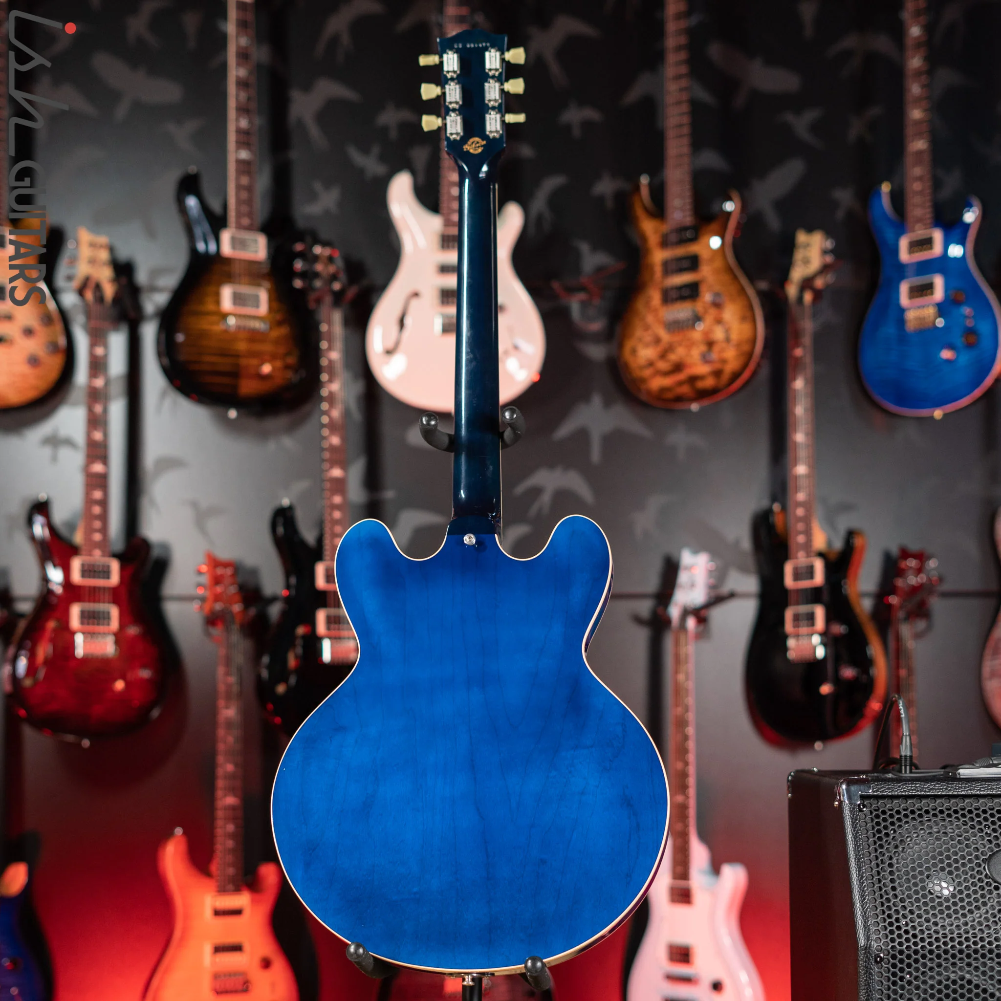 2010 Gibson Custom ES-330L Beale Street Blue - Image 12