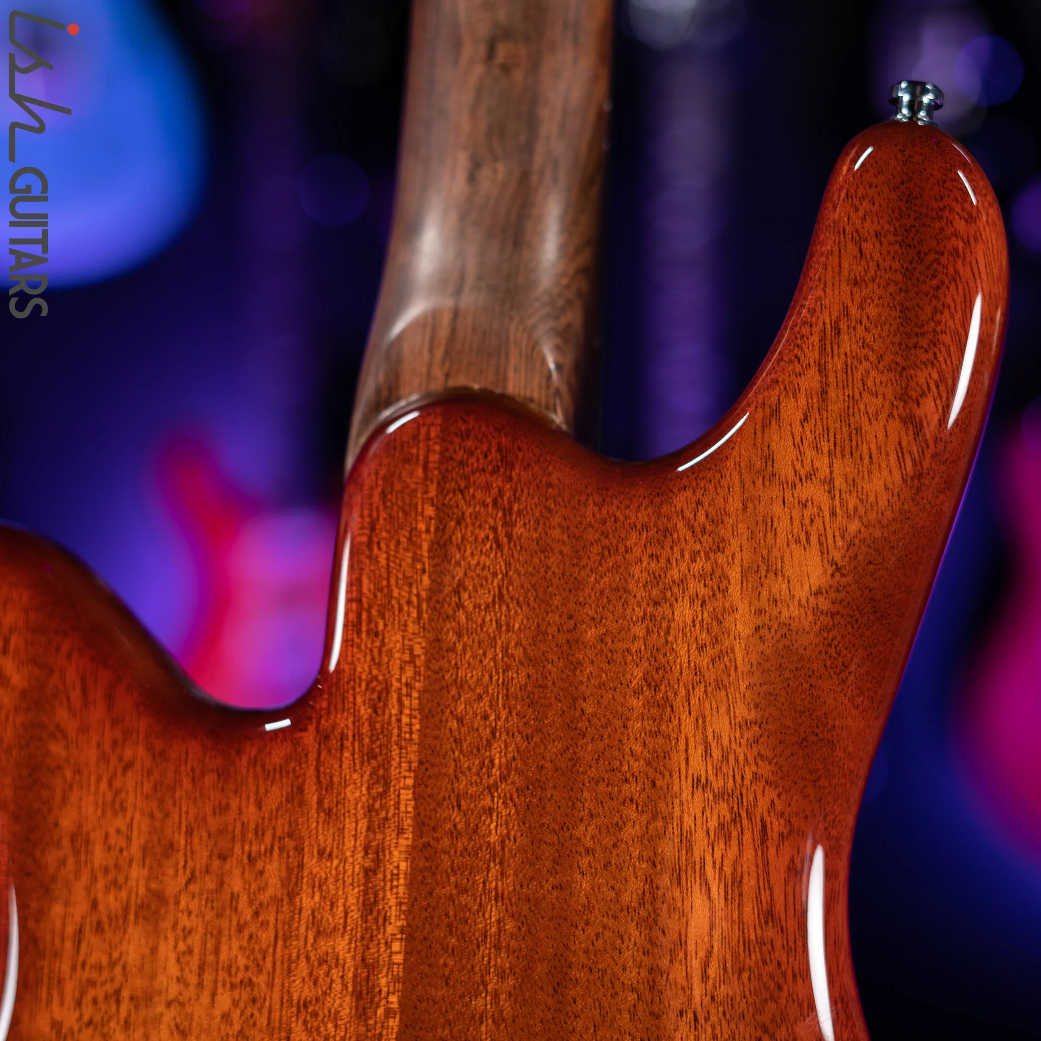 2005 Spector Arc-6 Set Neck Prototype #001 Ultra Amber Owned by Stuart Spector - Image 12