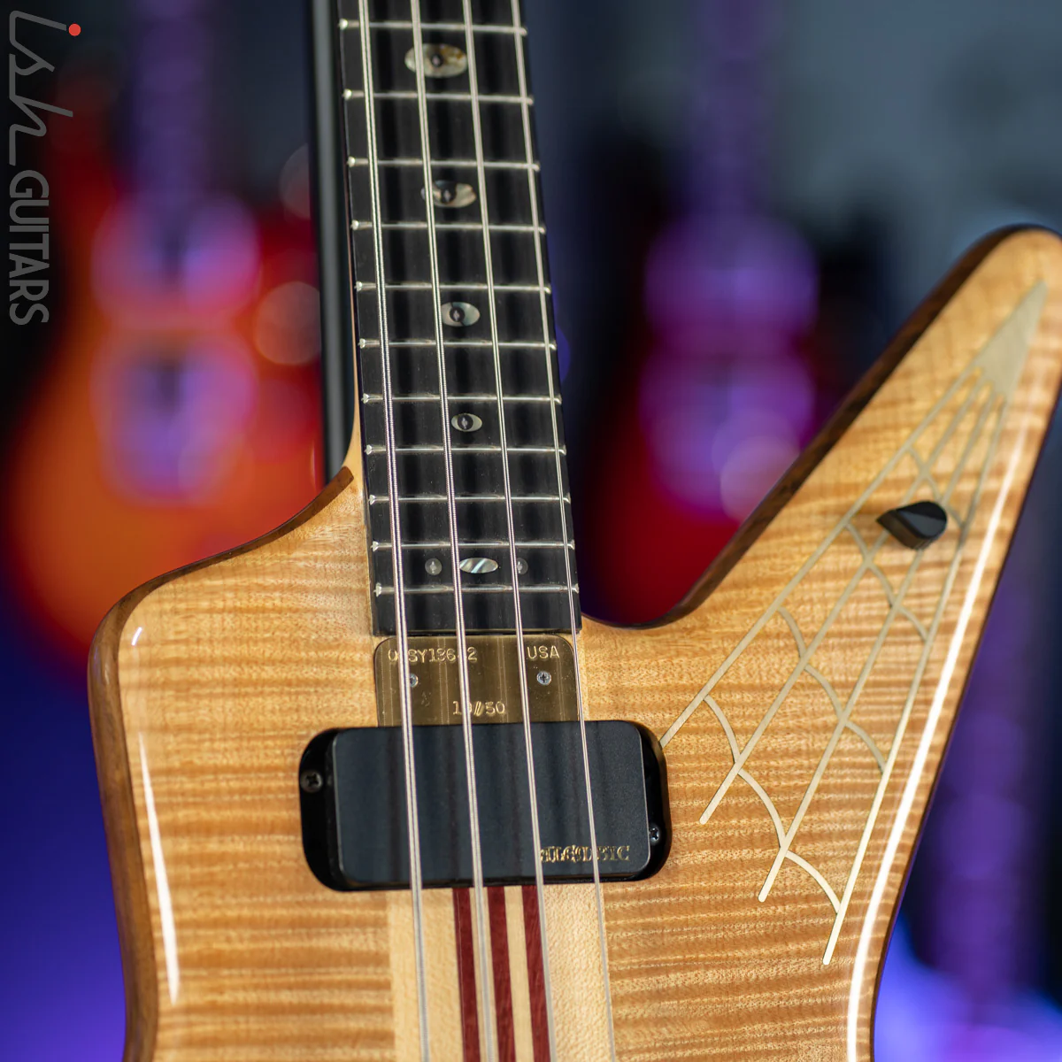 2006 Alembic Spyder SYLB4 John Entwistle Signature Bass #19 of 50 - Image 6