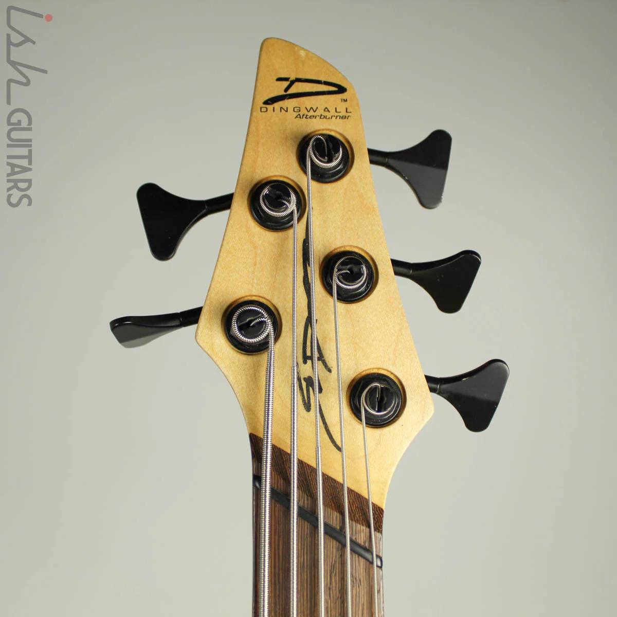 2003 Dingwall Afterburner I Flamed Maple Amber Fanned Fret Bass - Image 7