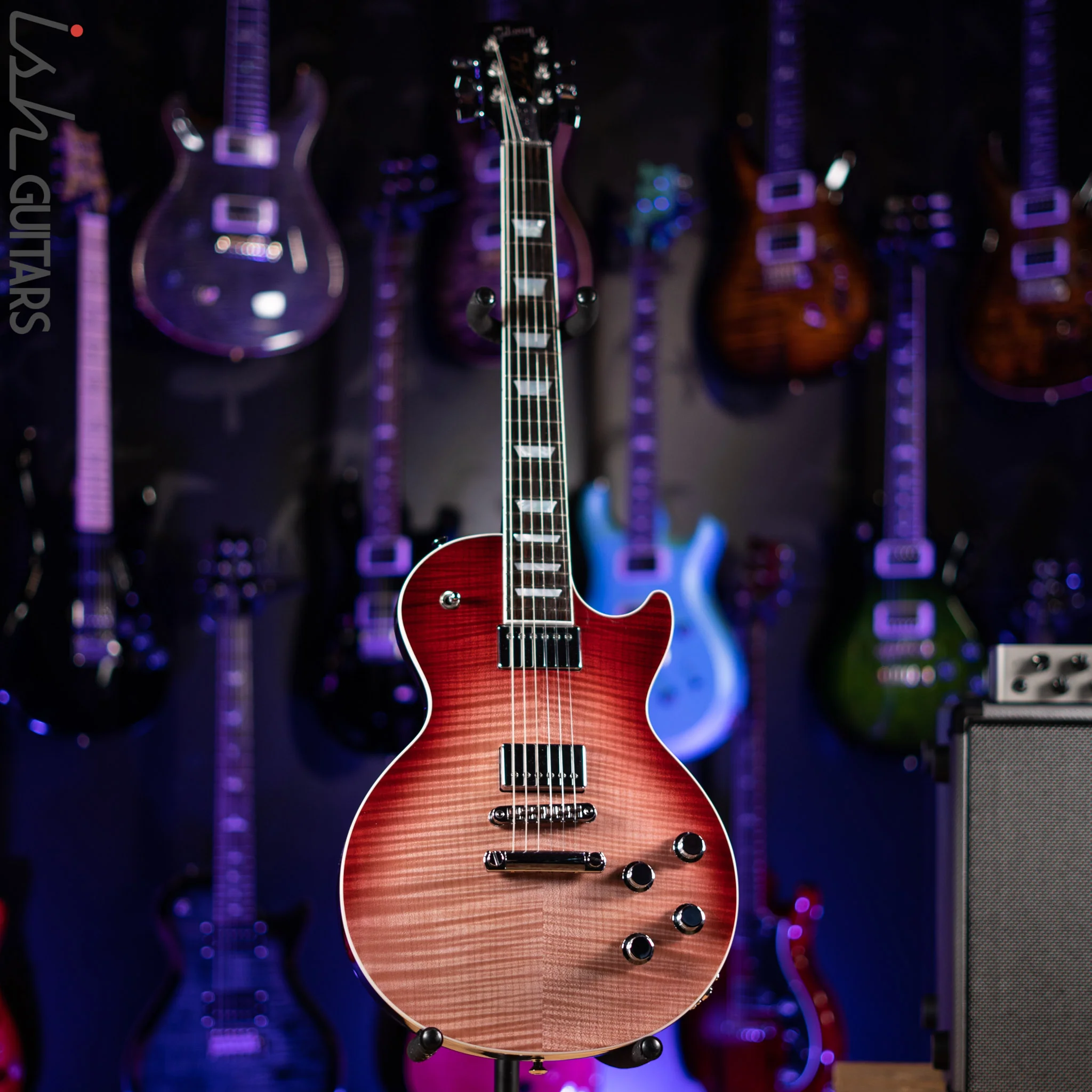 2018 Gibson Les Paul HP Hot Pink Fade - Image 2