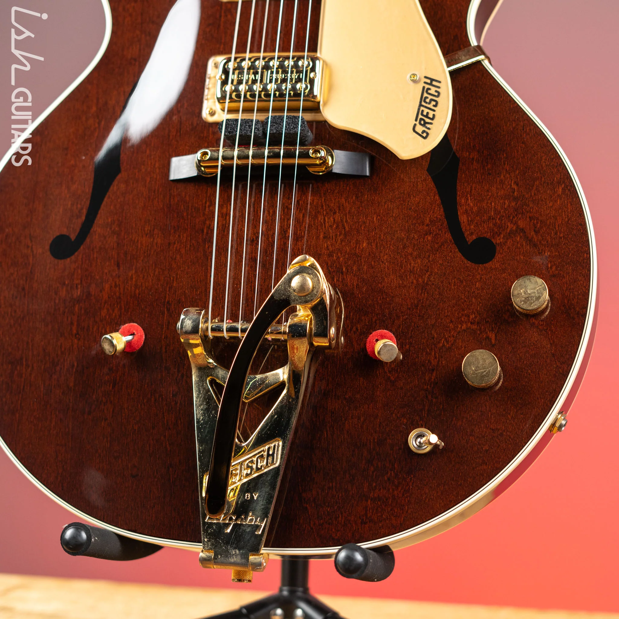 2006 Gretsch 6122-1962 Vintage Select Chet Atkins Country Gentleman Walnut Stain - Image 4