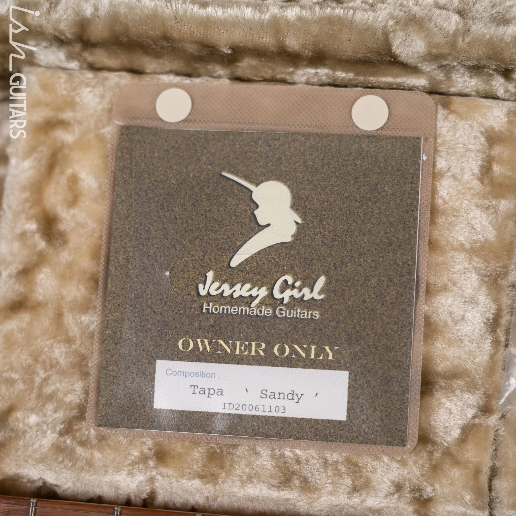 2006 Jersey Girl Tapa - “Sandy” Natural - Image 15