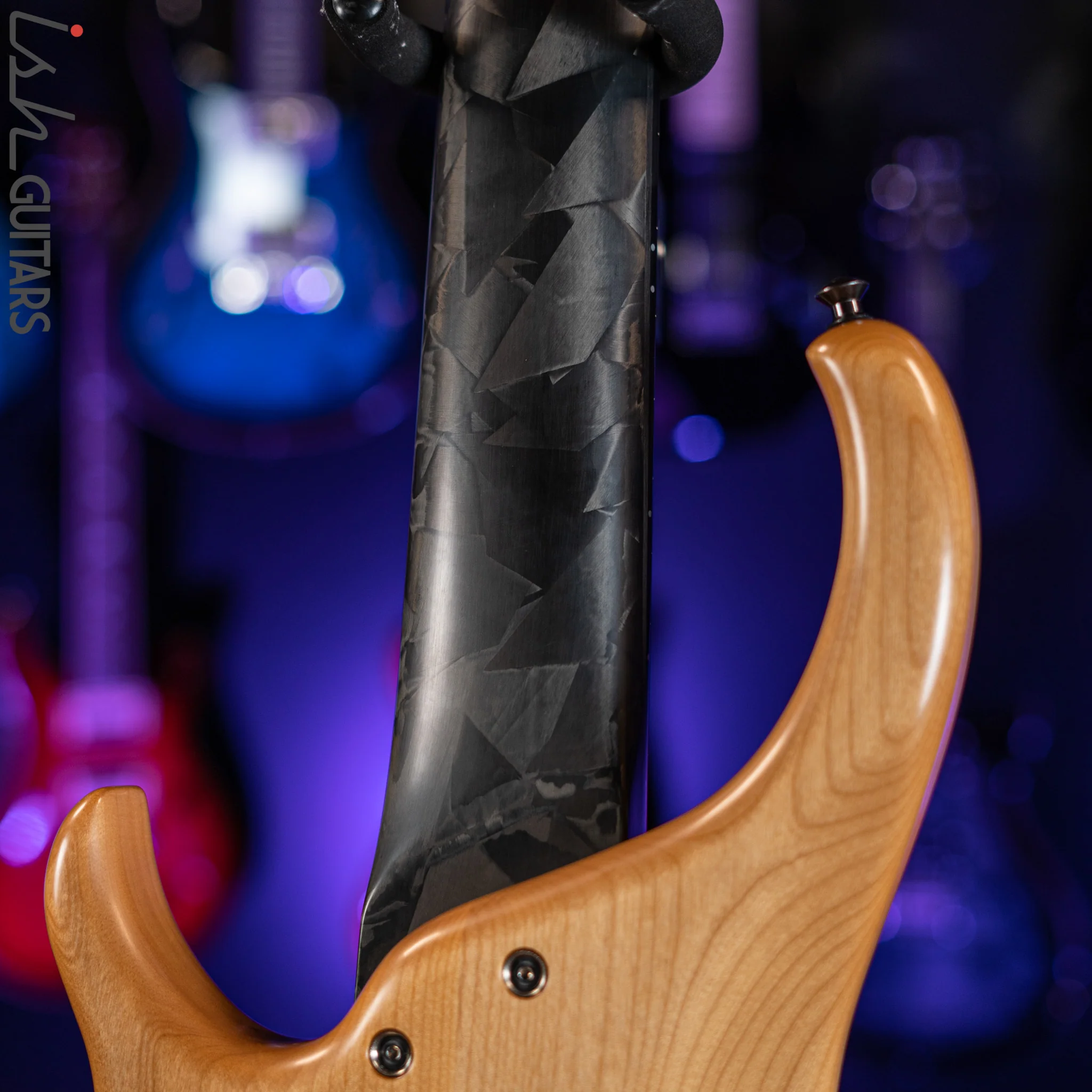 2006 Modulus Q6 Quantum 6-String Bass Natural Spalt Maple - Image 10