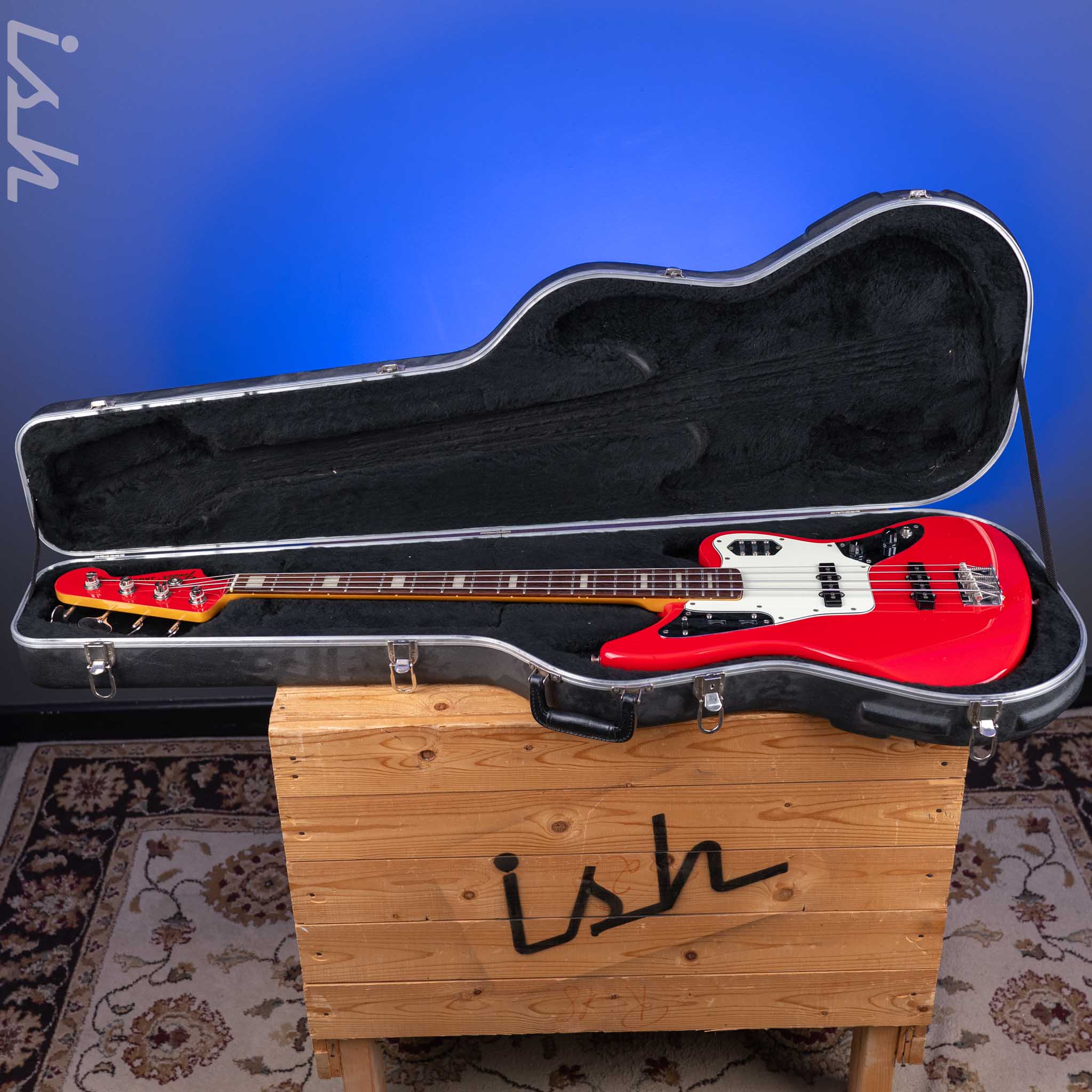 2007 Fender Jaguar Bass MIJ CIJ Japan Candy Apple Red - Image 20