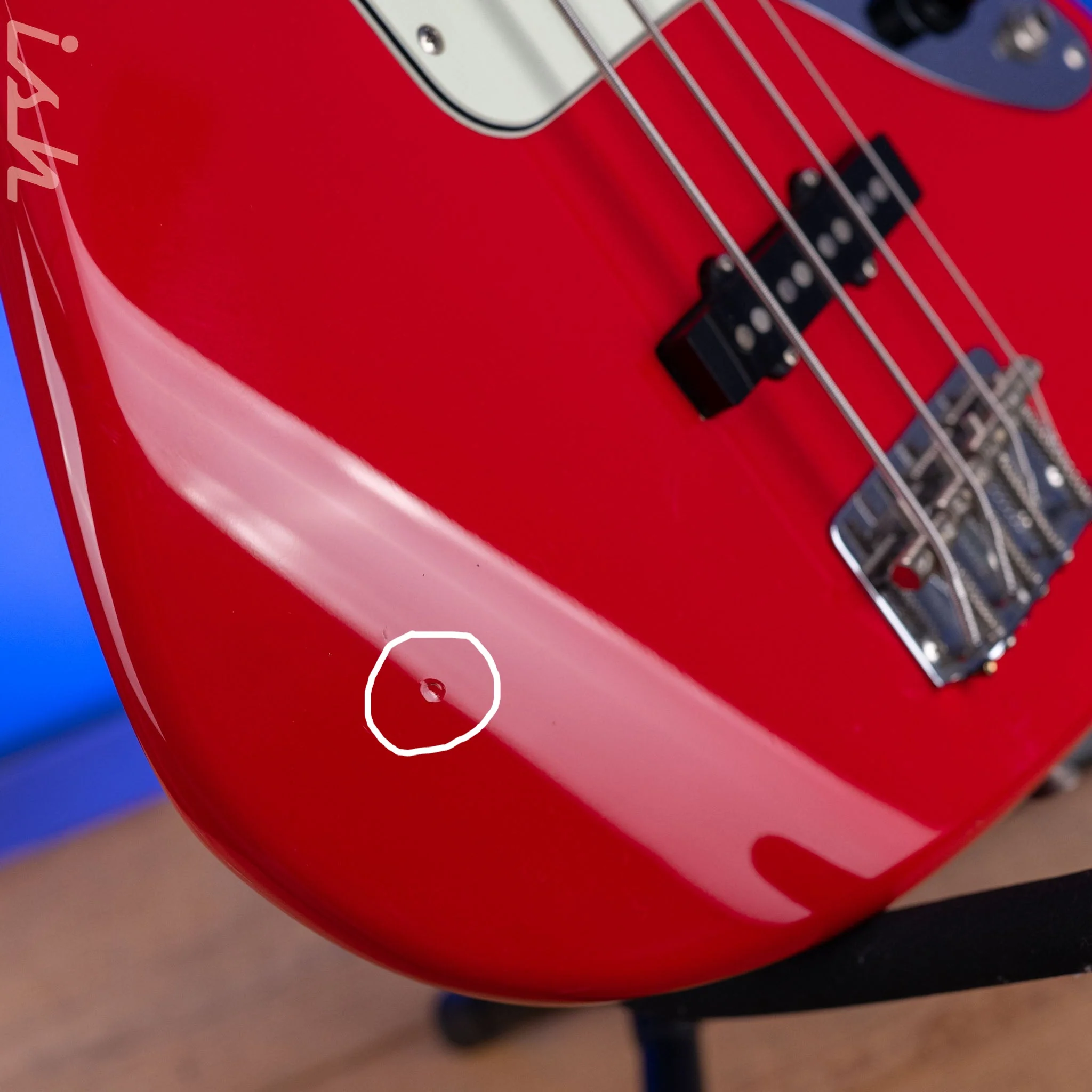 2007 Fender Jaguar Bass MIJ CIJ Japan Candy Apple Red - Image 6