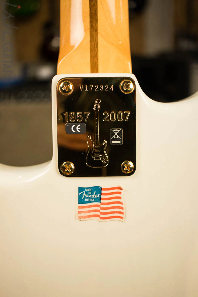 2007 Fender Stratocaster Limited American Vintage 1957 Commemorative Strat Mary Kay MINT! - Image 10
