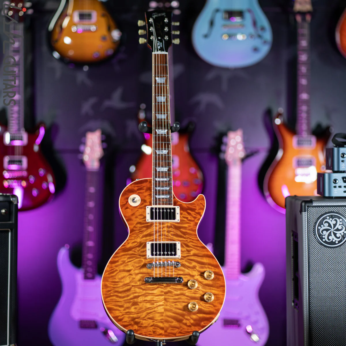 2007 Gibson Les Paul Custom Shop Class 5 Quilted Maple - Image 2