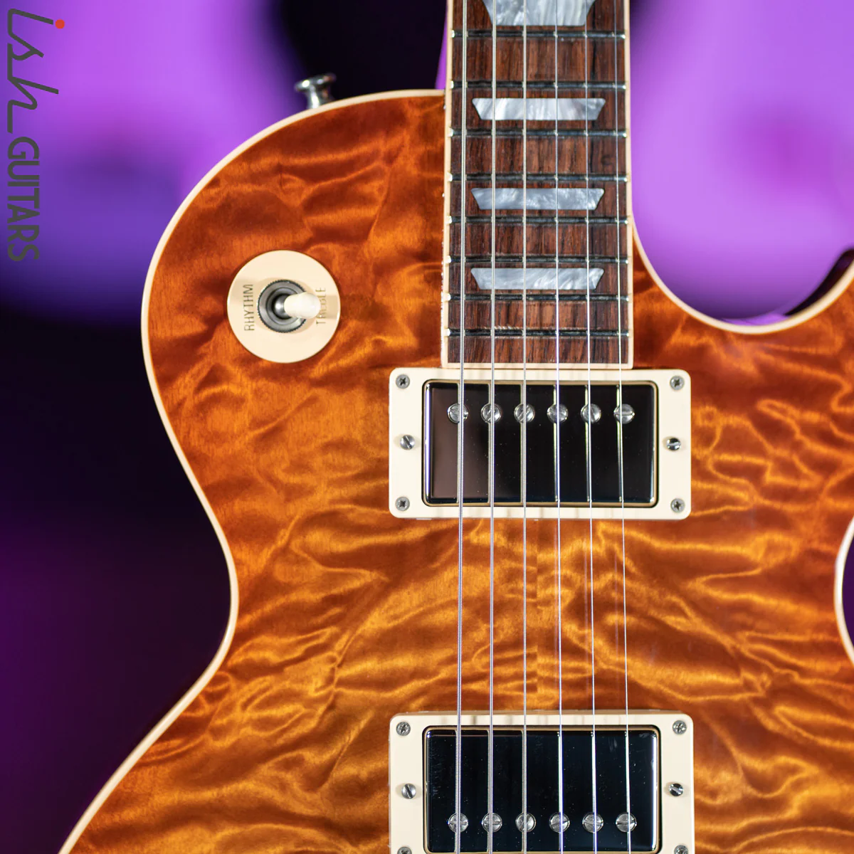 2007 Gibson Les Paul Custom Shop Class 5 Quilted Maple - Image 3