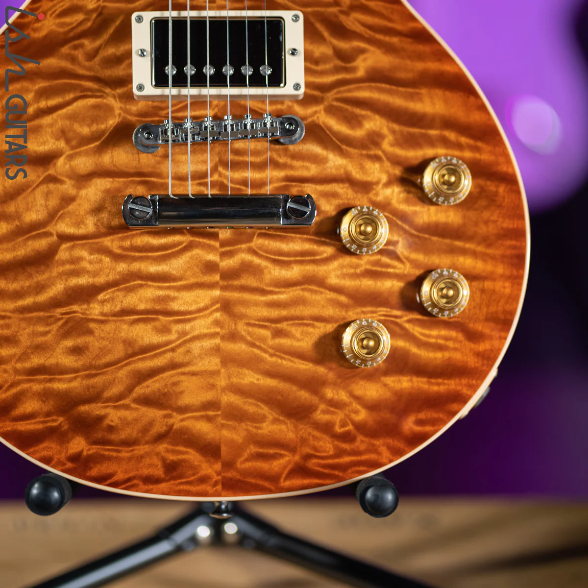 2007 Gibson Les Paul Custom Shop Class 5 Quilted Maple - Image 4